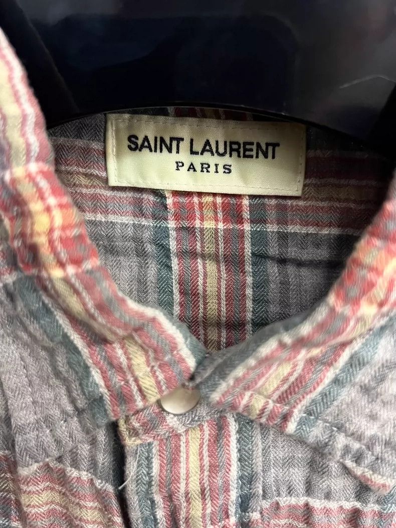 Saint Laurent Paris Saint Laurent Paris Spring/Summer 17 Cat's Eye Button Pleat Size US XS / EU 42 / 0 - 3 Thumbnail