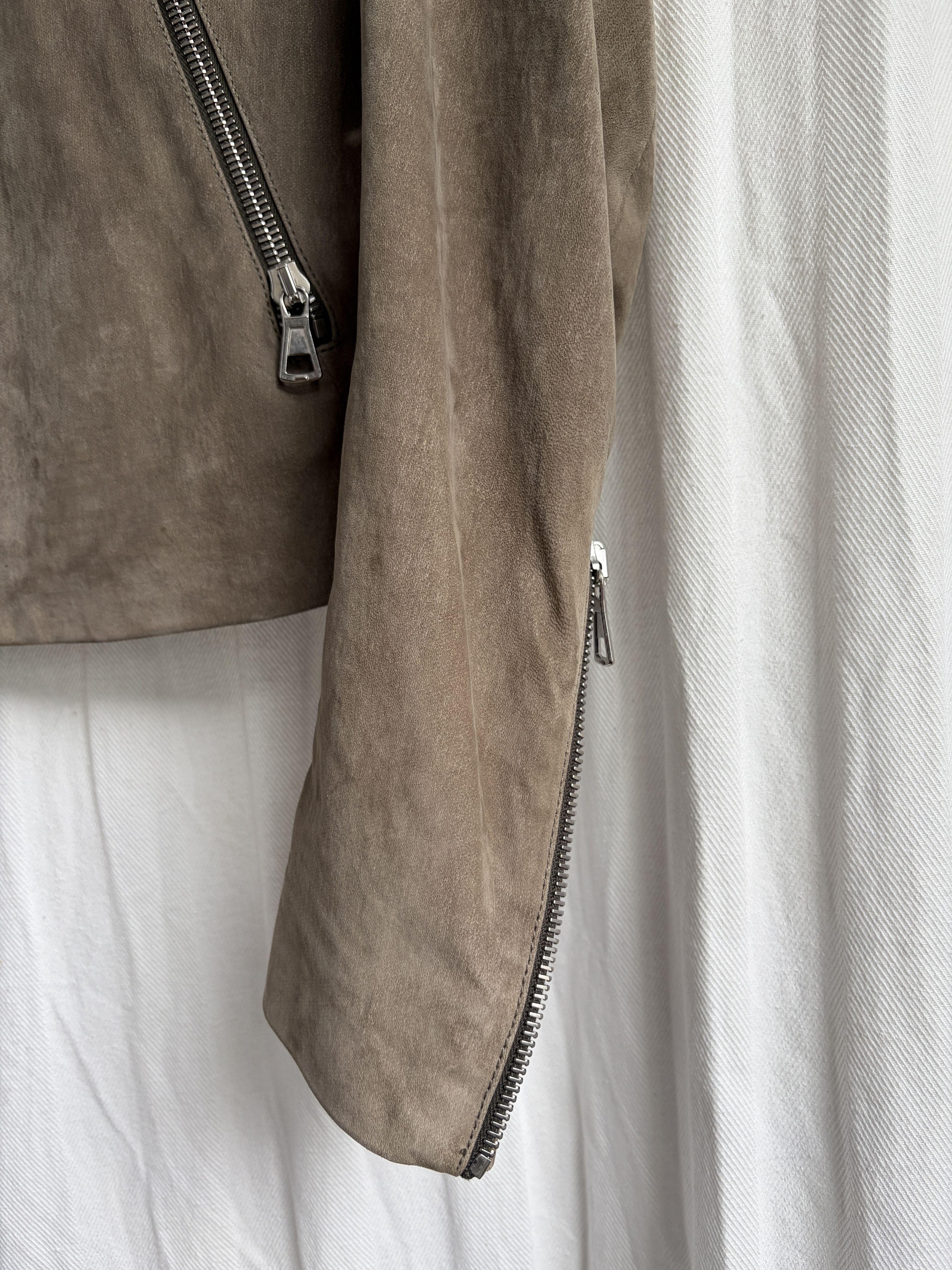 Maison Margiela AW11 Suede 5-Zip Leather Jacket Size L / US 10 / IT 46 - 5 Thumbnail