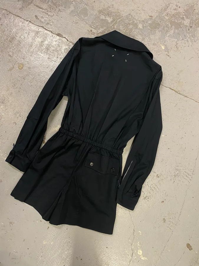 Maison Margiela Maison Margiela Navy Trench Cropped Classy Jump Suit Size M / US 6-8 / IT 42-44 - 8 Thumbnail