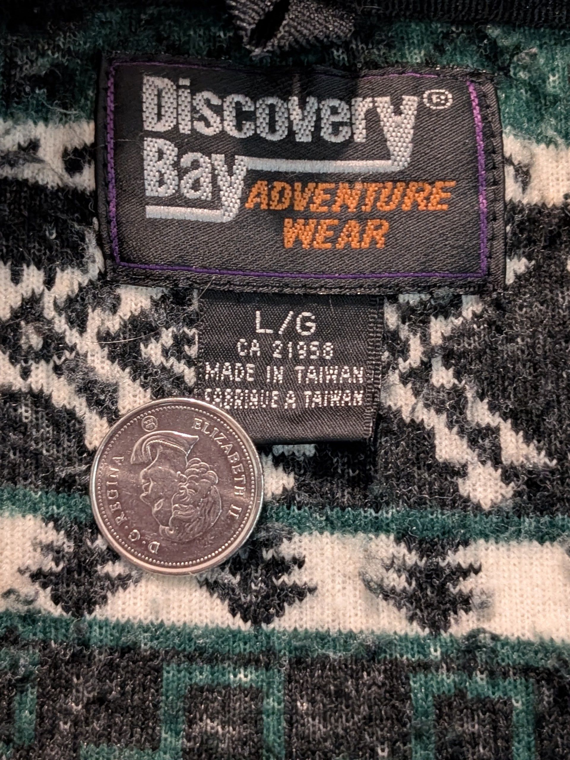 Other Vintage Aztec Geometric Print Discovery Bay Fleece - Size L Size US L / EU 52-54 / 3 - 3 Thumbnail