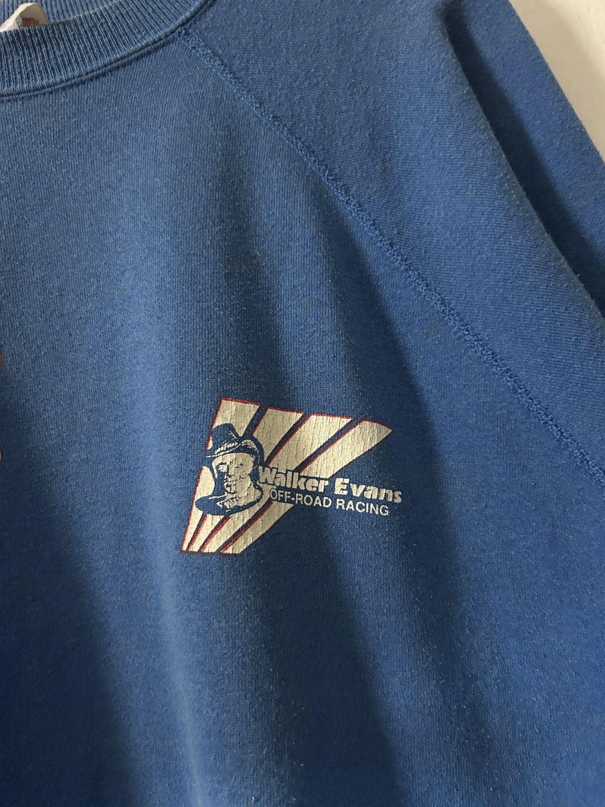 Vintage Vintage Walker Evans Racing Brand Crewneck Size US XL / EU 56 / 4 - 4 Thumbnail
