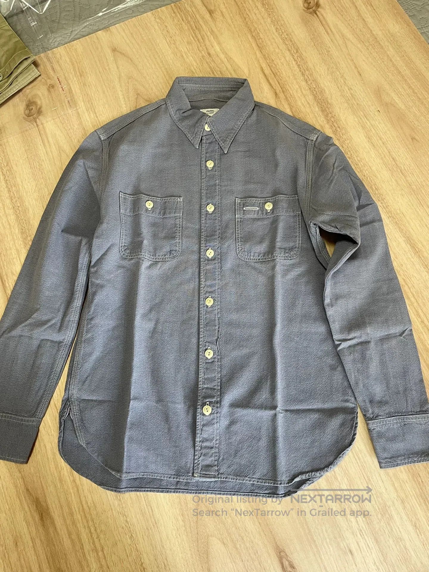 Visvim VISVIM F.I.L Limited Damaged Long Sleeve Shirt. Size US S / EU 44-46 / 1 - 1 Thumbnail