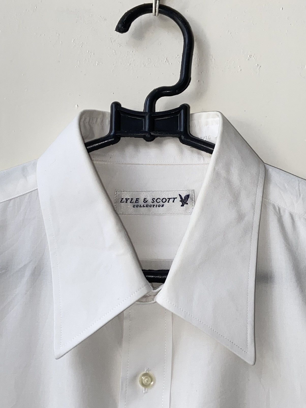 Designer × Lyle & Scott LYLE & SCOTT Collection White Shirt Size US L / EU 52-54 / 3 - 13 Thumbnail