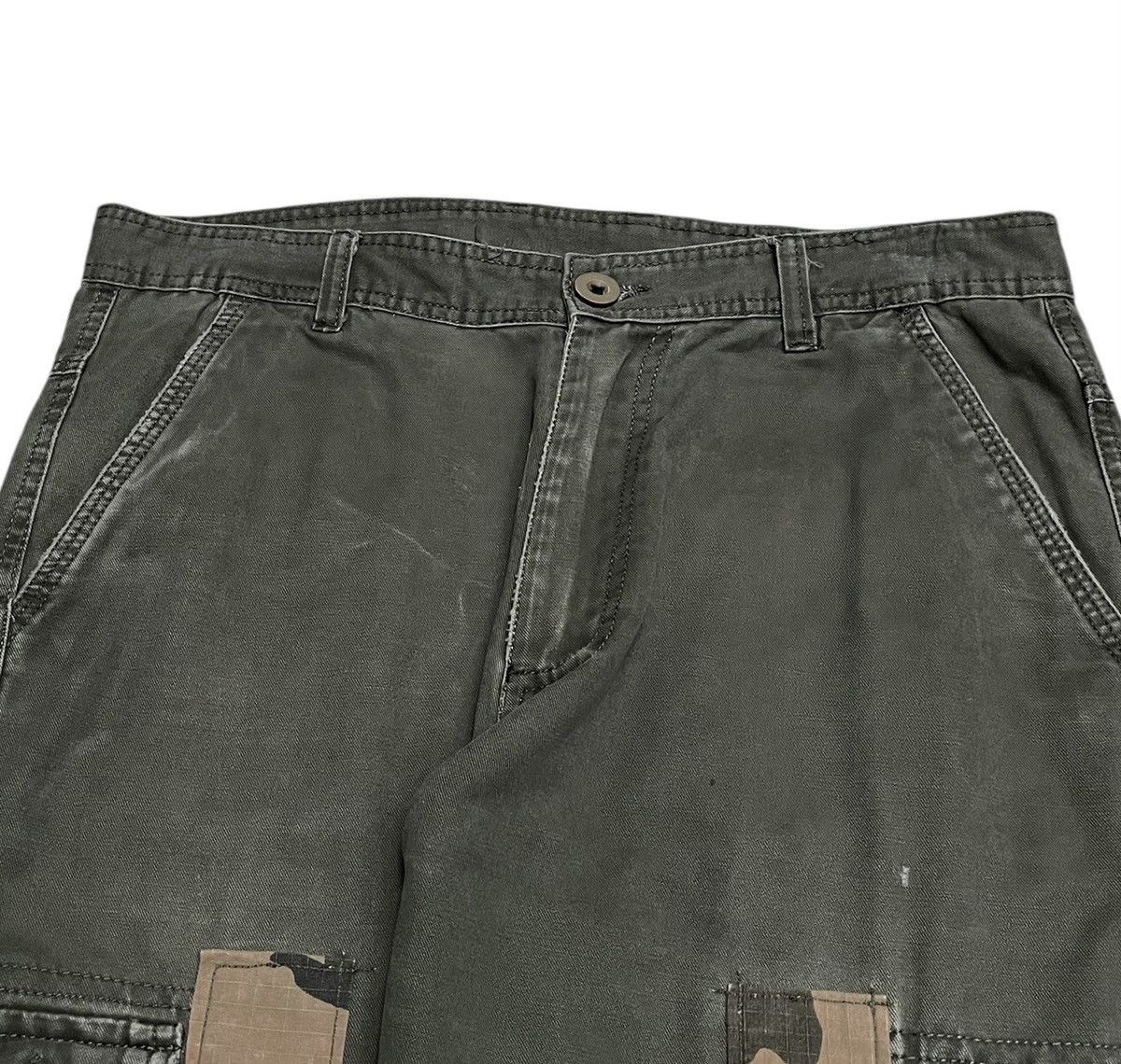 Vintage Rare Vintage Military M65 Sashiko Boro Cargo Pants 1990s Size US 32 / EU 48 - 3 Thumbnail