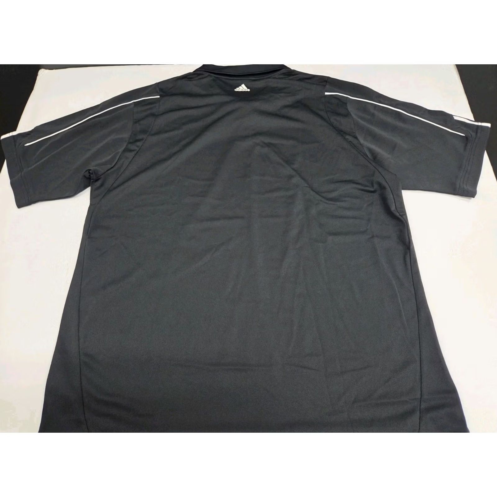 Adidas Adidas Golf Polo Shirt Mens Short Sleeve Black White Trim XL Size US XL / EU 56 / 4 - 4 Thumbnail