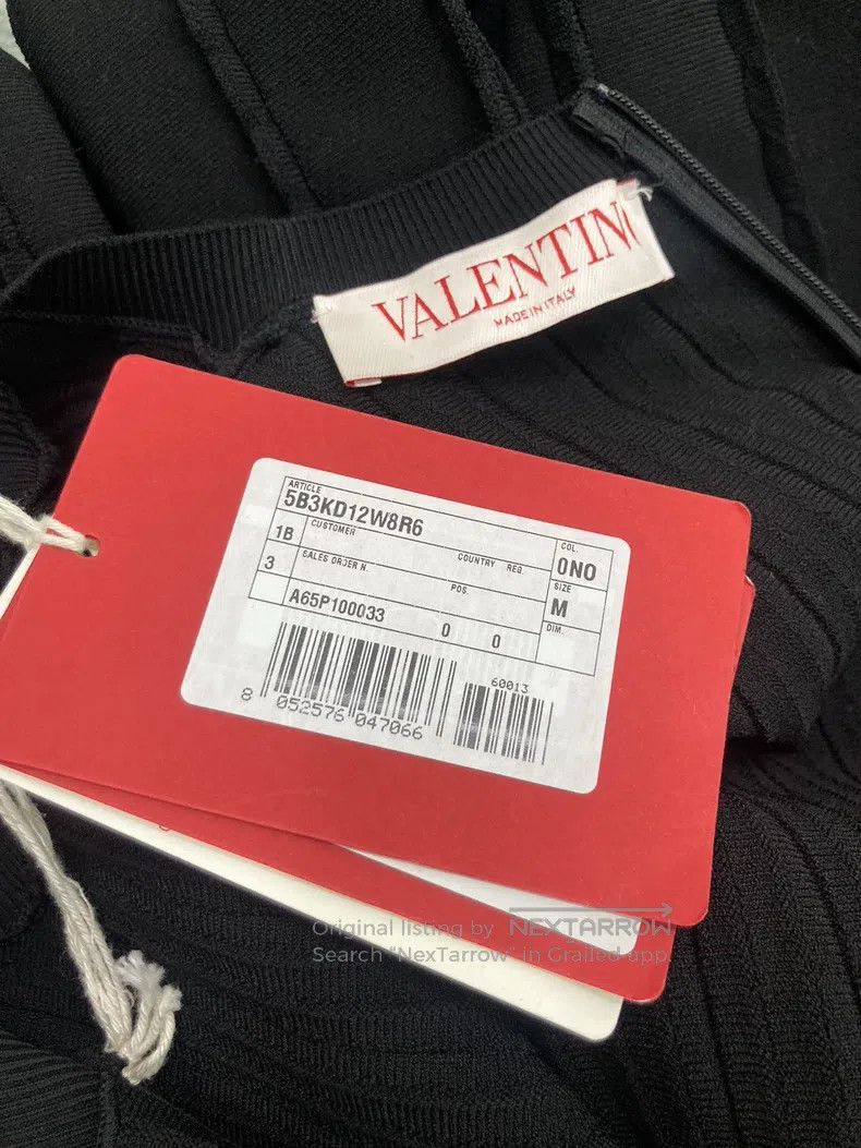 Valentino Valentino Pleated knit dress Size M / US 6-8 / IT 42-44 - 4 Thumbnail