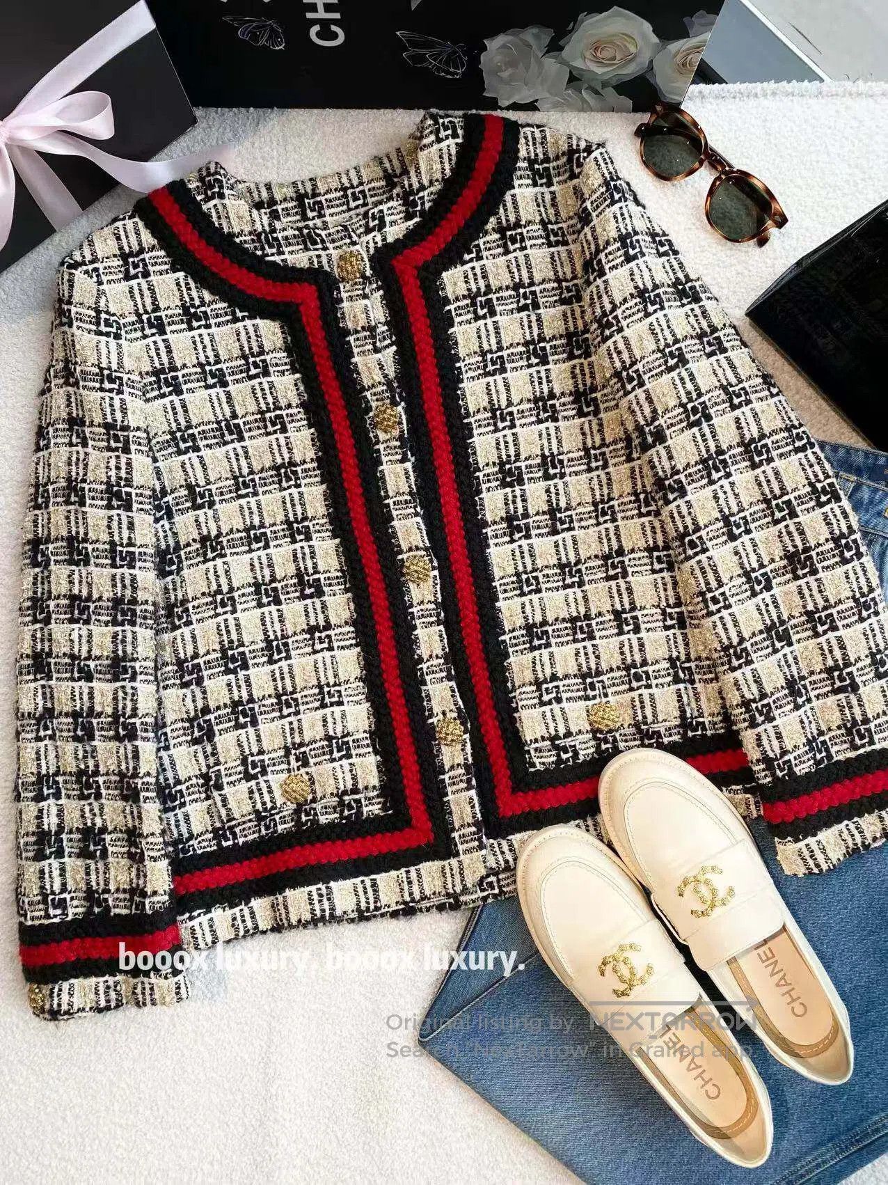 Gucci Guicci Woolen plaid jacket| Size XS / US 0-2 / IT 36-38 - 1 Thumbnail