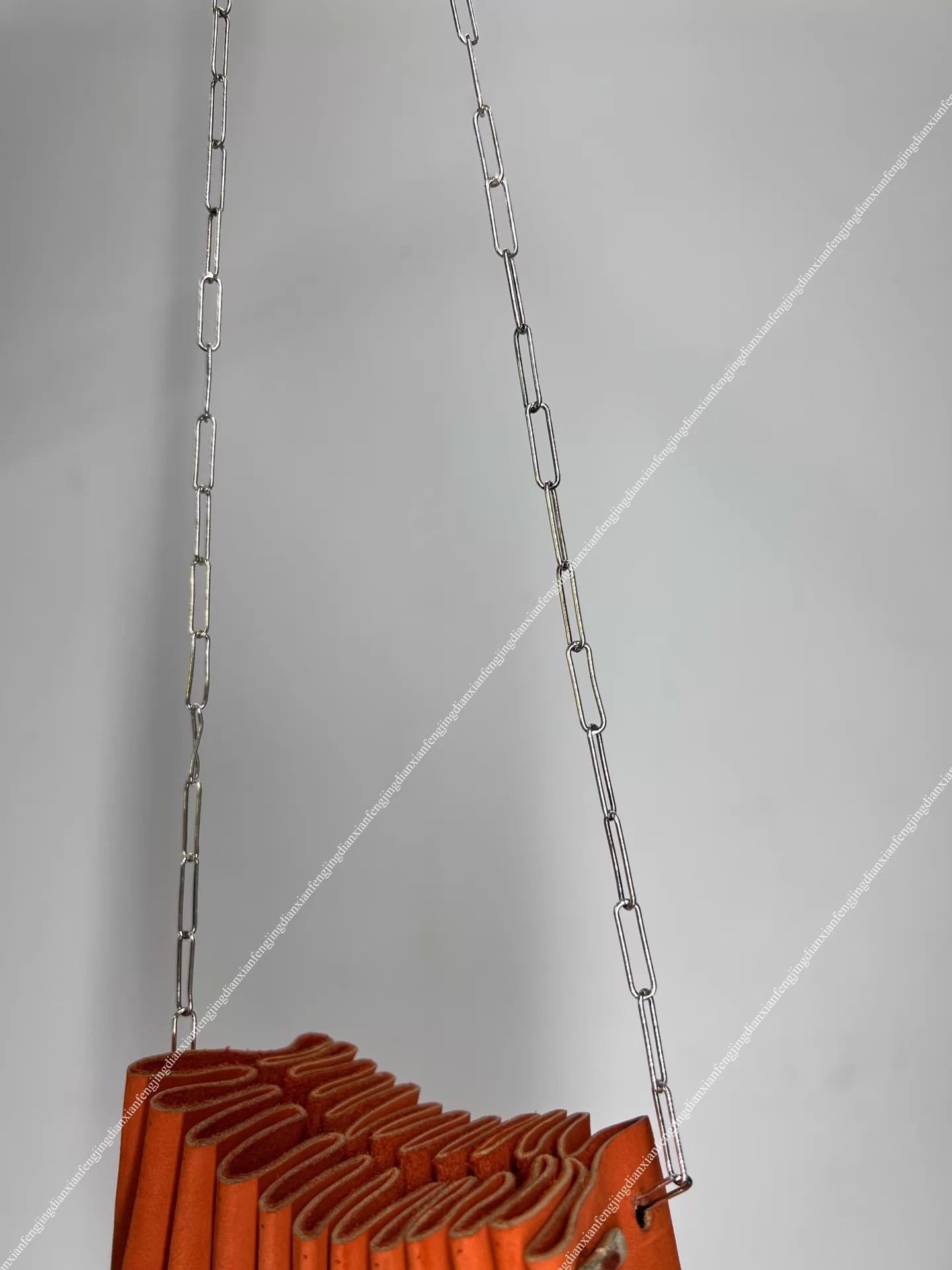 Ma+ maurizio amadei m.a+ 23w Silver Chain Shell Bag Orange Size ONE SIZE - 5 Thumbnail