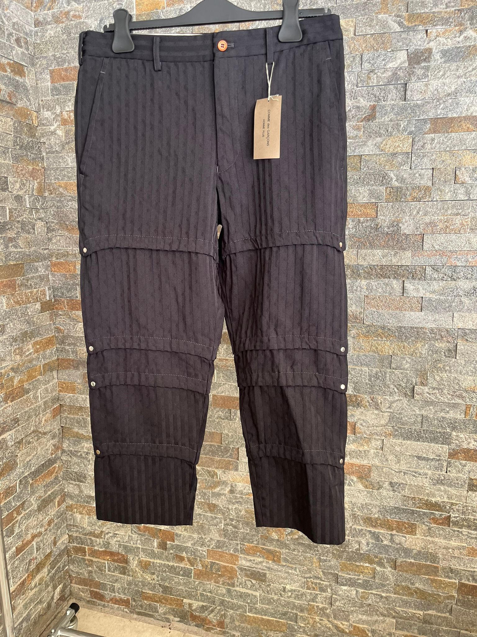 Comme des Garcons CDG Homme Plus Pants in Black Size US 32 / EU 48 - 3 Thumbnail