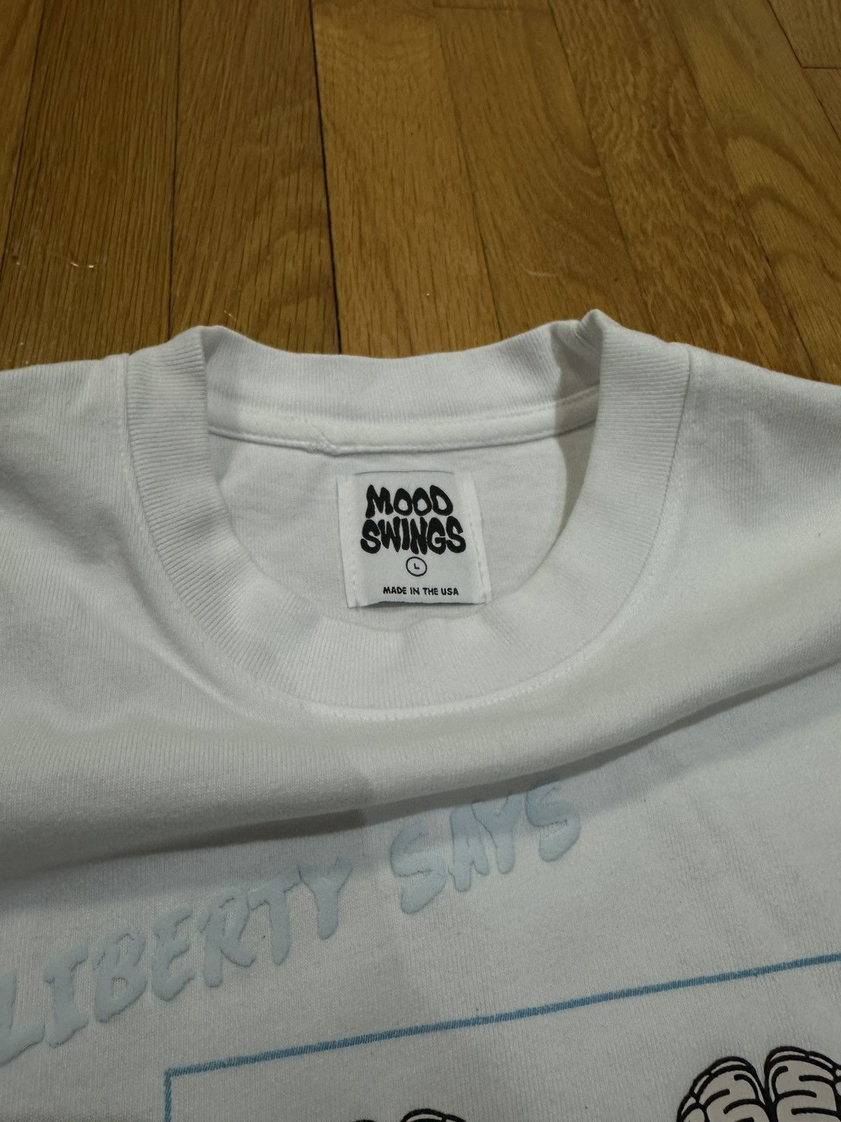 Other MOODSWINGS White/Brains T-Shirt Size Large Size US L / EU 52-54 / 3 - 3 Thumbnail
