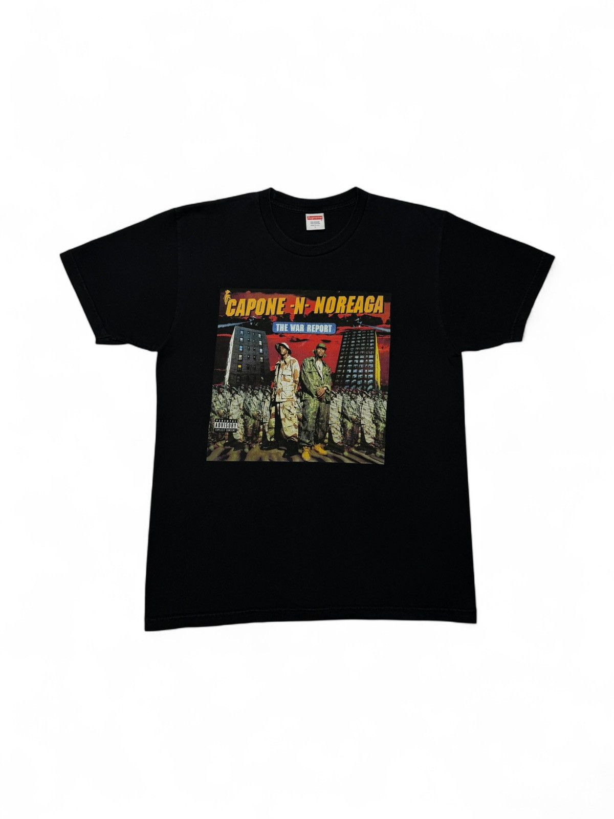 Supreme Fall/Winter 2016 Supreme Capone - N - Noreaga Rap Tee Shirt Size US L / EU 52-54 / 3 - 1 Thumbnail