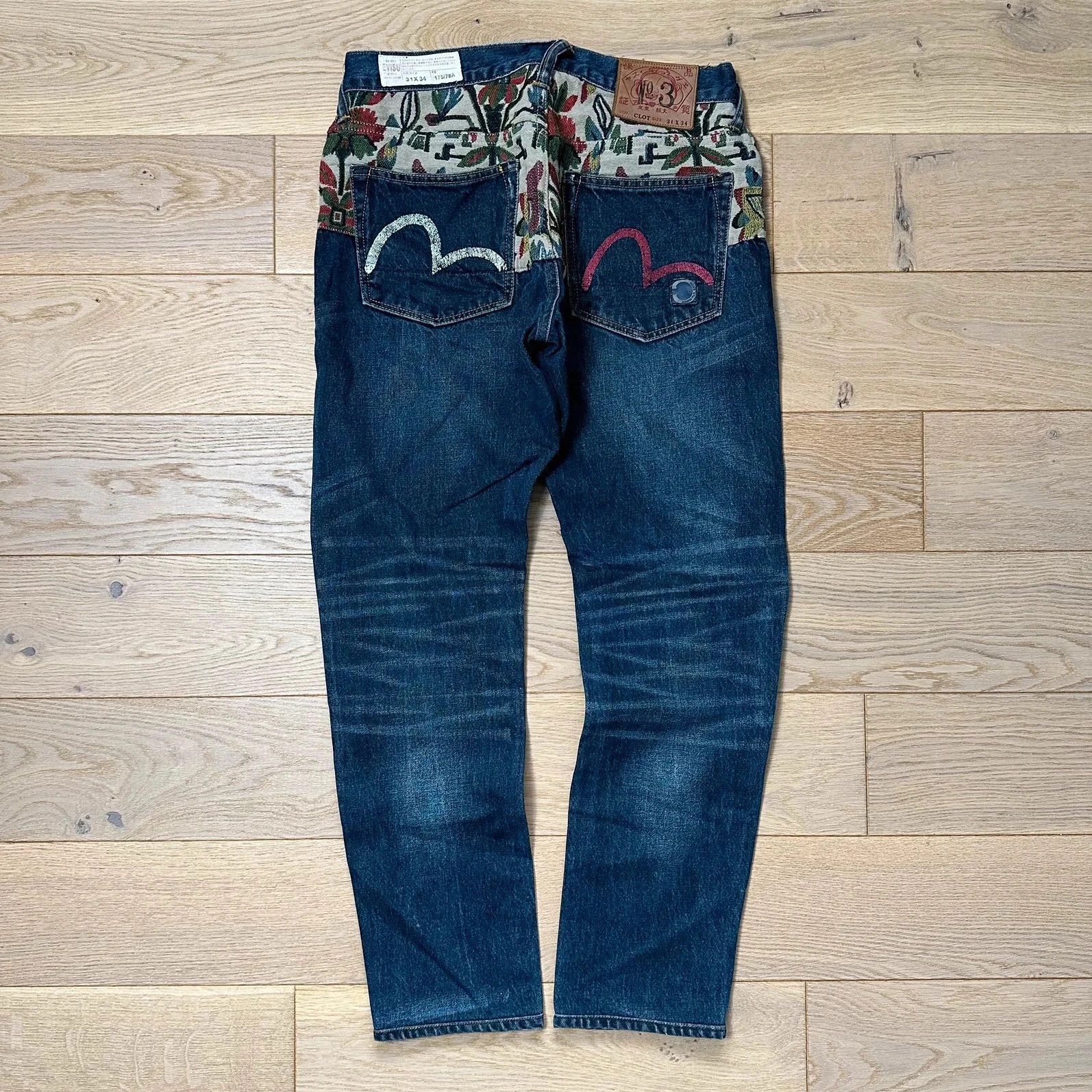 Evisu Jeans Evisu x Clot Seagull Embroidery vintage Size US 31 - 1 Thumbnail