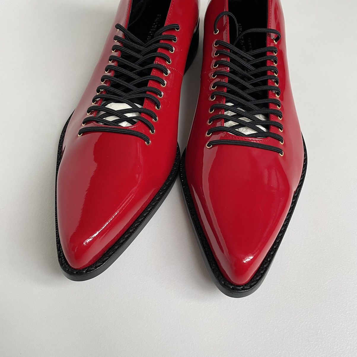 Comme des Garcons ‘Corset Lace’ Pointed Flat Shoes Size US 10 / IT 40 - 5 Thumbnail