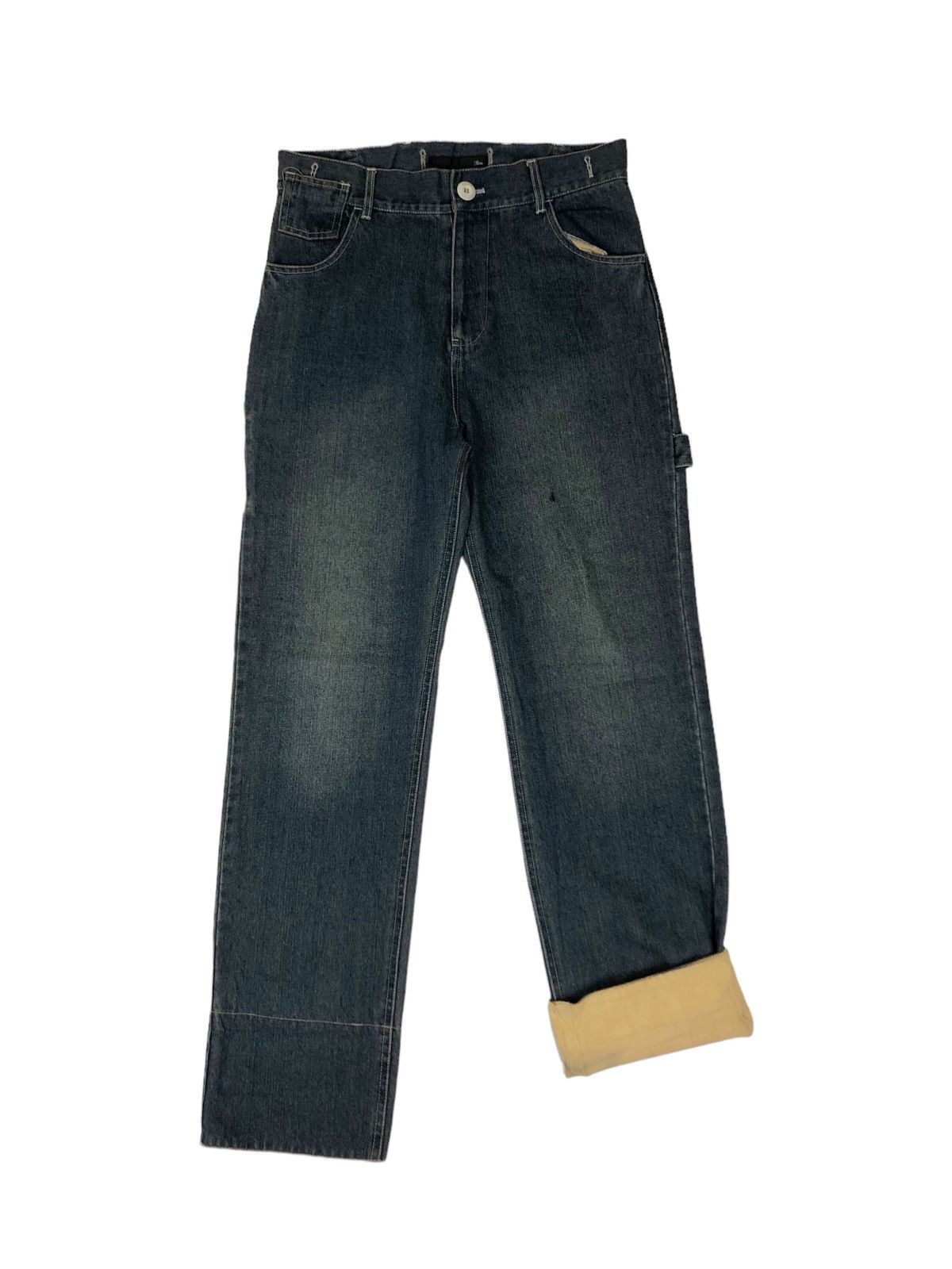 If Six Was Nine × Japanese Brand Japanese Brand Rovtski Carpenter Denim Jeans Size US 33 - 1 Thumbnail
