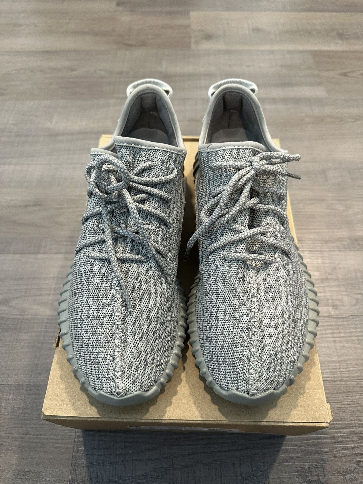 image of Adidas x Yeezy Season Yeezy Boost 350 Moonrock Size 10 Shoes in Grey, Men's