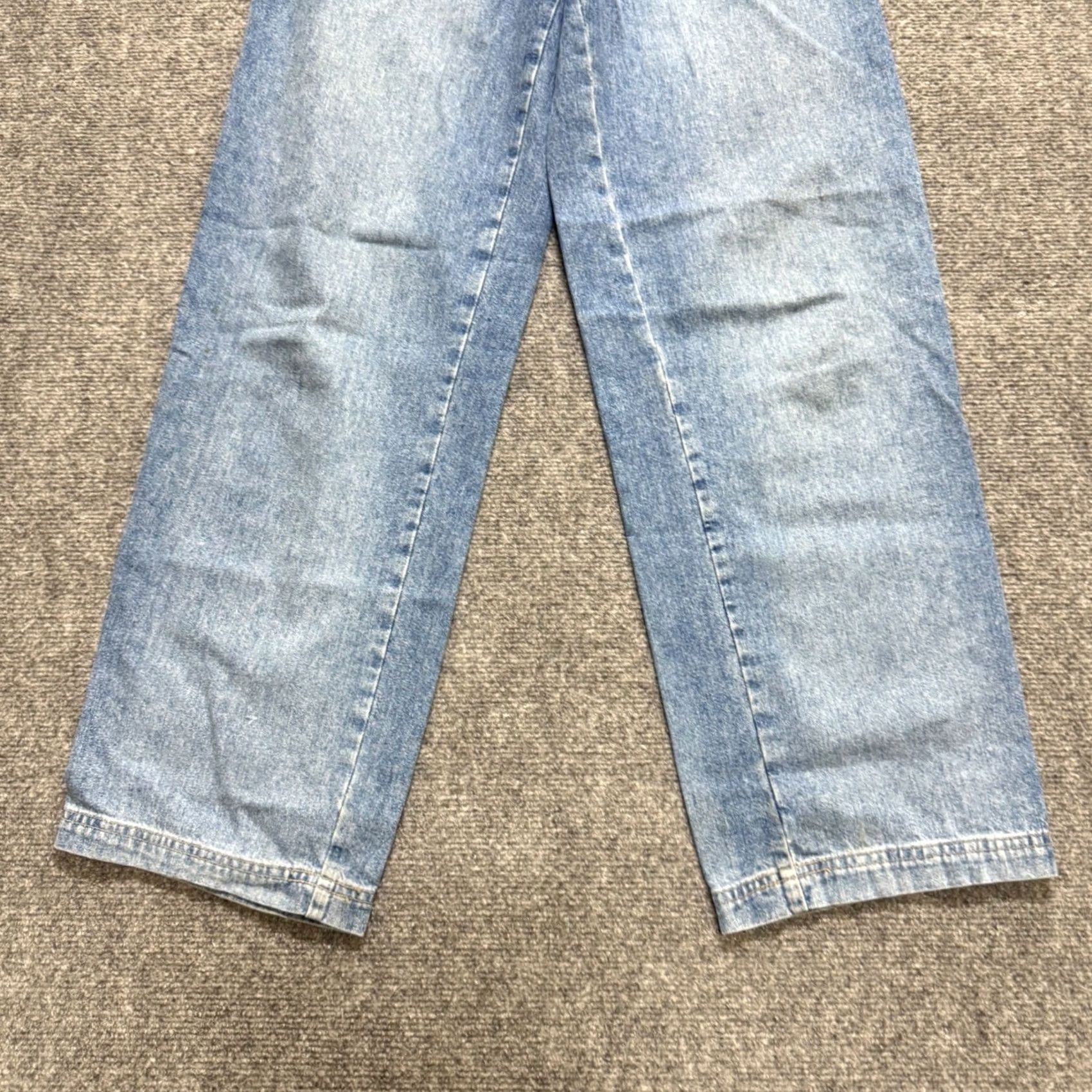 Vintage VINTAGE LEI Jeans Woman Dark Wash Flare Leg Denim Pants Cotton Size 8 Wide Leg Jeans Womens Size 30" / US 8 / IT 44 - 7 Thumbnail