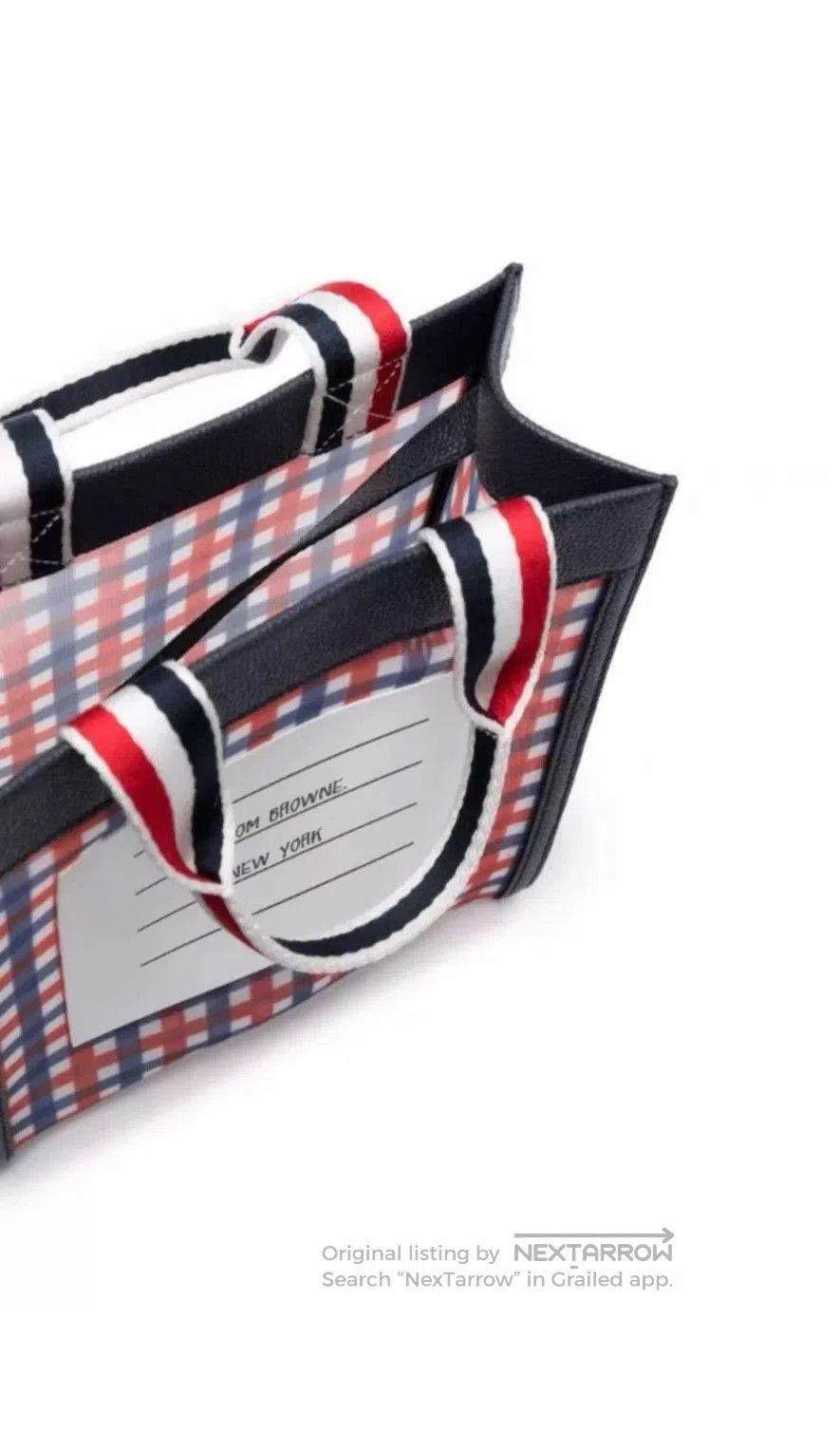 Thom Browne Thom Browne Checkered Tote Bag. Size ONE SIZE - 1 Thumbnail
