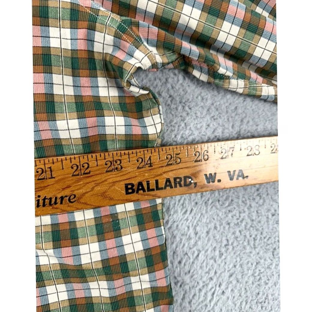 Eddie Bauer VINTAGE Eddie Bauer Shirt Adult XL Green Red Plaid Flannel Classic Button Up Men 90s Holiday Size US XL / EU 56 / 4 - 7 Thumbnail