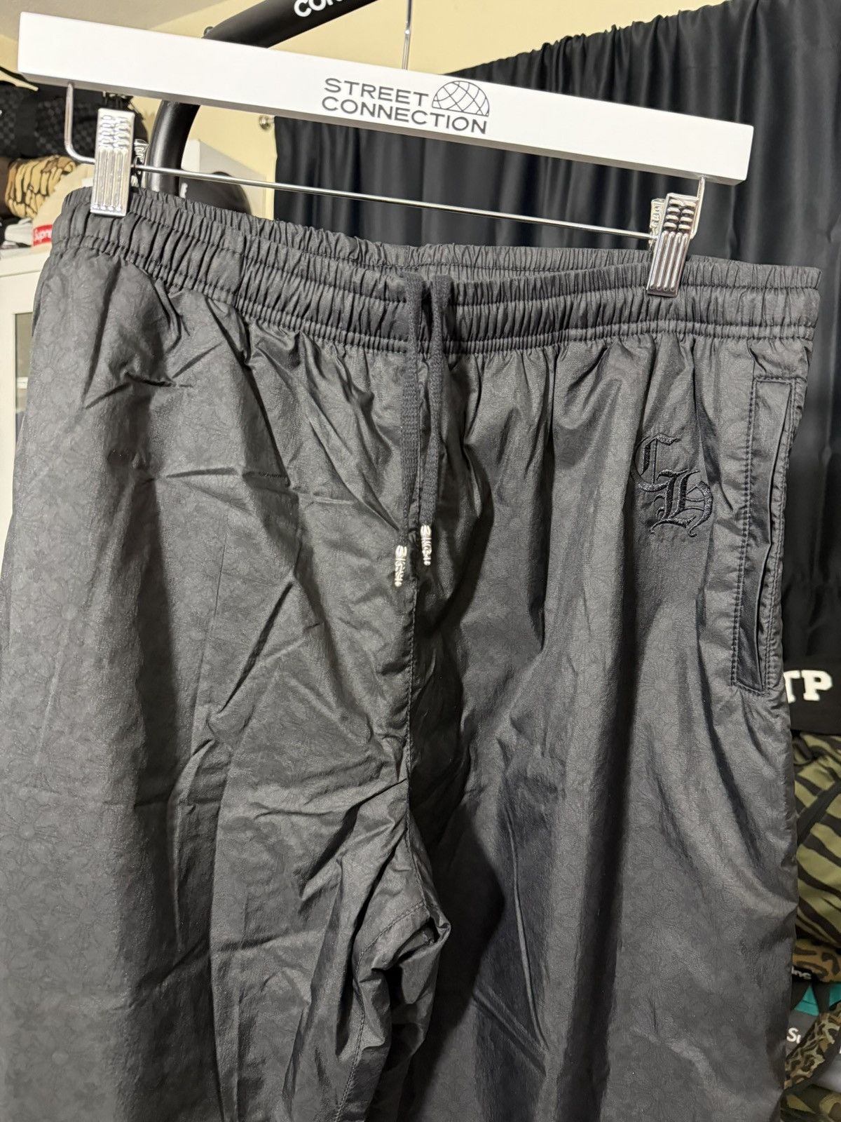 Chrome Hearts CHROME HEARTS “TRASH PICKUP” NYLON PANTS SIZE LARGE BLACK Size US 34 / EU 50 - 7 Thumbnail