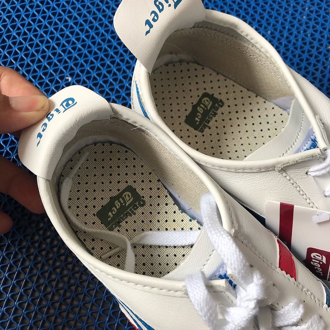 Onitsuka Tiger Onitsuka Tiger MEXICO 66 White Blue French Stripe 44 euR Size US 11 / EU 44 - 5 Thumbnail