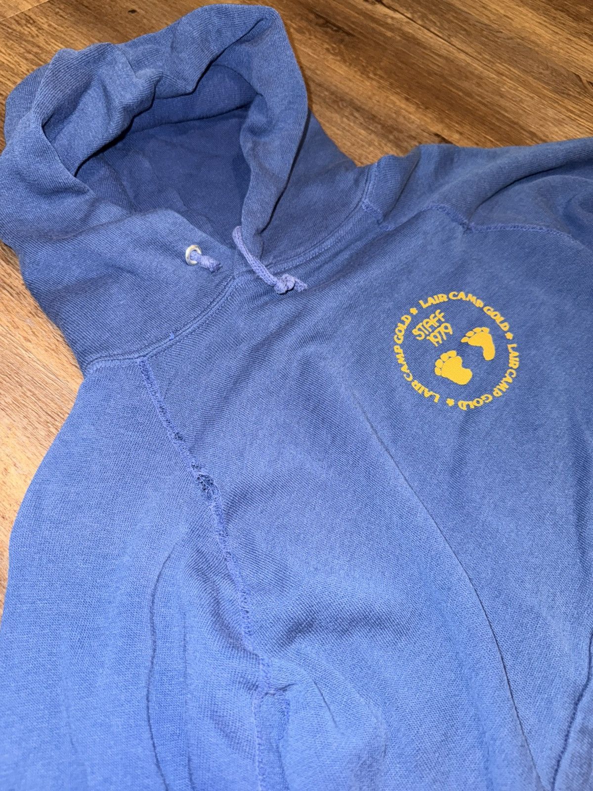 Other Vintage Blue Graphic Hoodie Size US S / EU 44-46 / 1 - 3 Thumbnail
