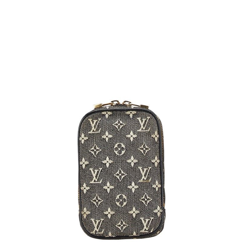 Louis Vuitton Louis Vuitton Monogram Mini Digital Pouch Bag Canvas Crossbody Bag M92066 in Blue, Women's