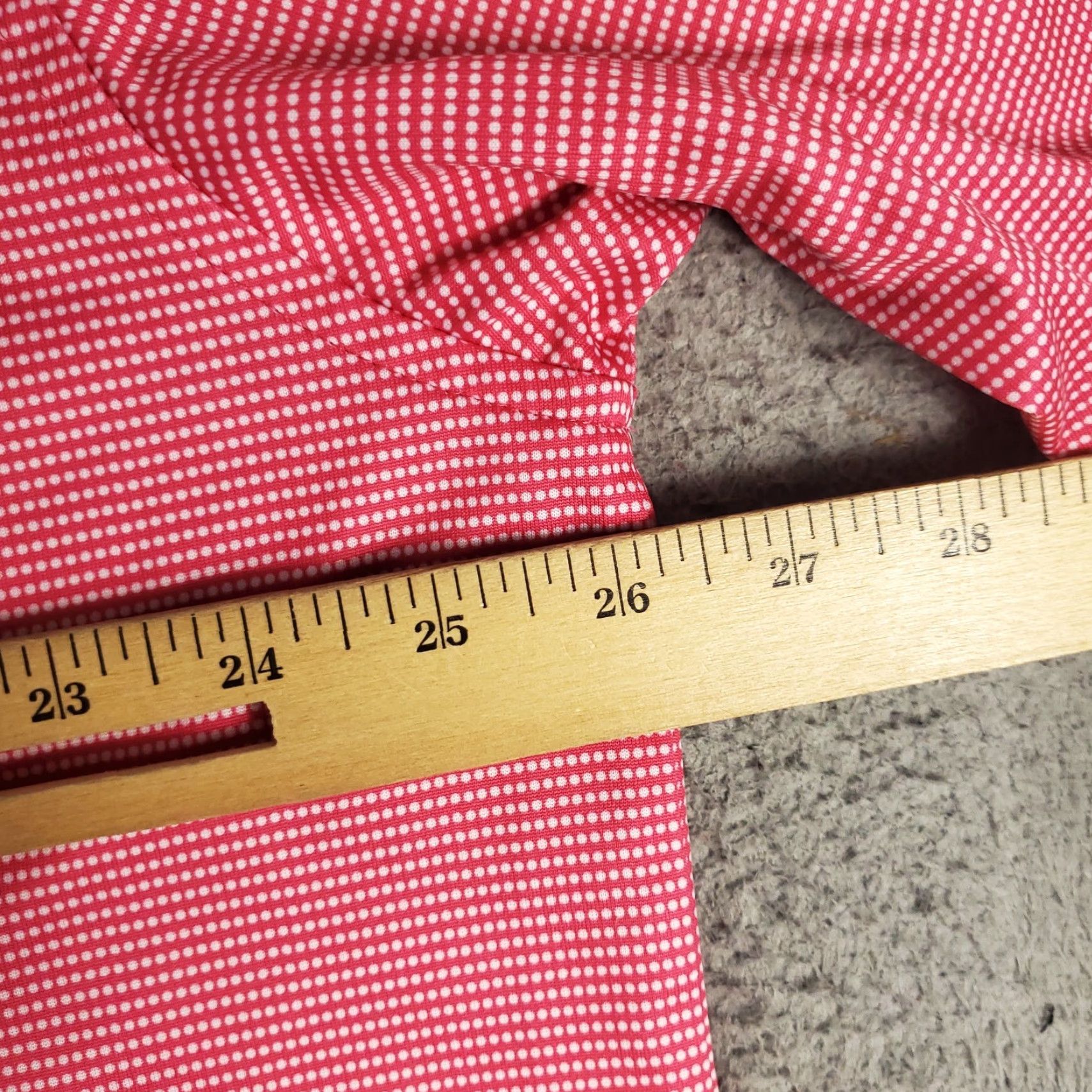 Vintage Donald Ross Polo Shirt Mens XL Pink Micro Dot Short Sleeve Polo Size US XL / EU 56 / 4 - 7 Thumbnail