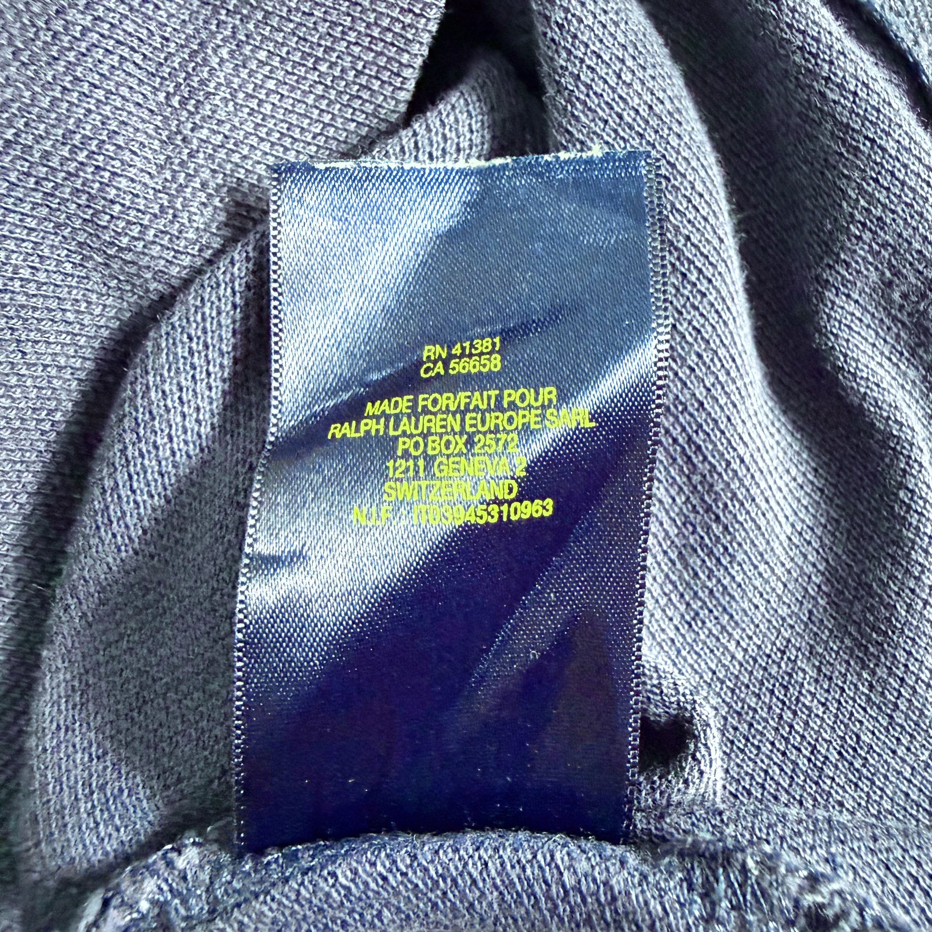 Polo Ralph Lauren 🔥RARE🔥Vintage Polo Ralph Lauren USA #3 Chief Keef Polo Size US XL / EU 56 / 4 - 5 Thumbnail
