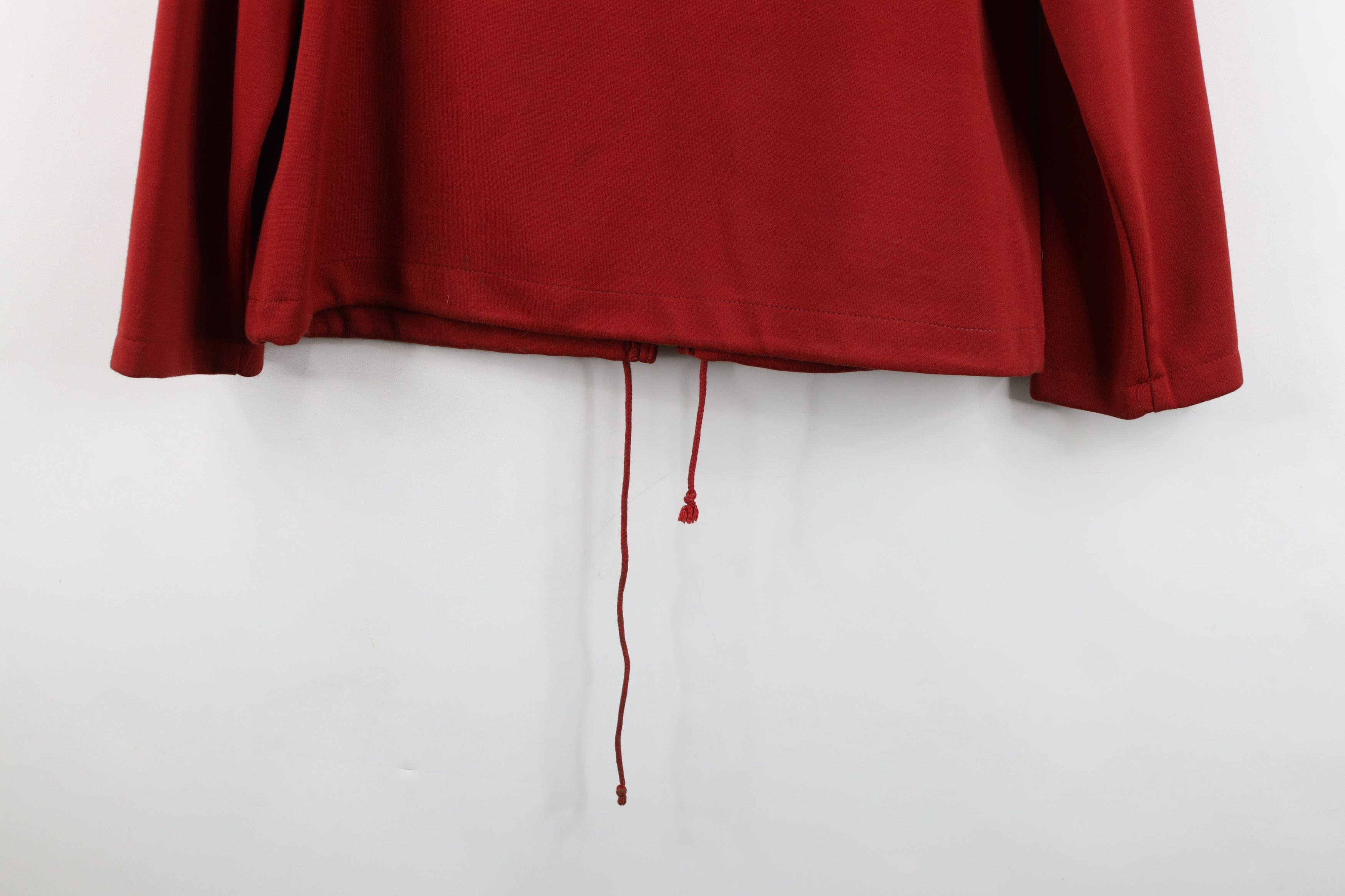 Vintage Vintage 60s Streetwear Knit Full Zip Jacket Red USA Size XL / US 12-14 / IT 48-50 - 18 Thumbnail