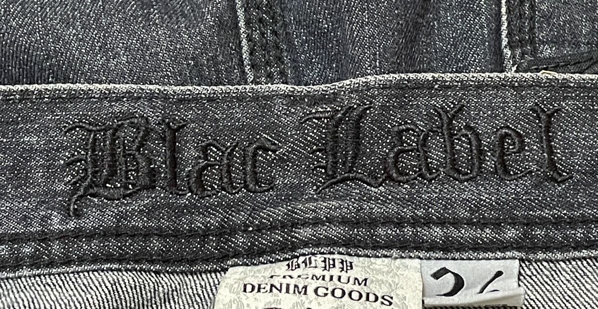 Designer × Vintage Rare Design Vintage Brand Blar Label Jeans 2000s Size US 36 / EU 52 - 8 Thumbnail
