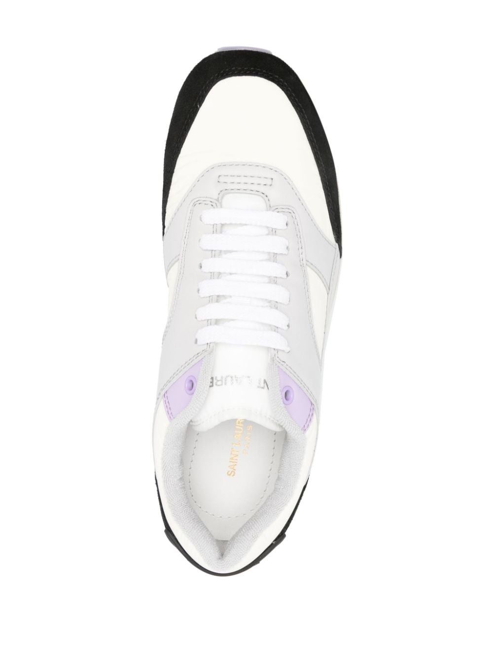 Saint Laurent Paris oc11z1025 776600 Bump Sneakers in Nylon Suede and Leather Size US 9 / EU 42 - 4 Thumbnail