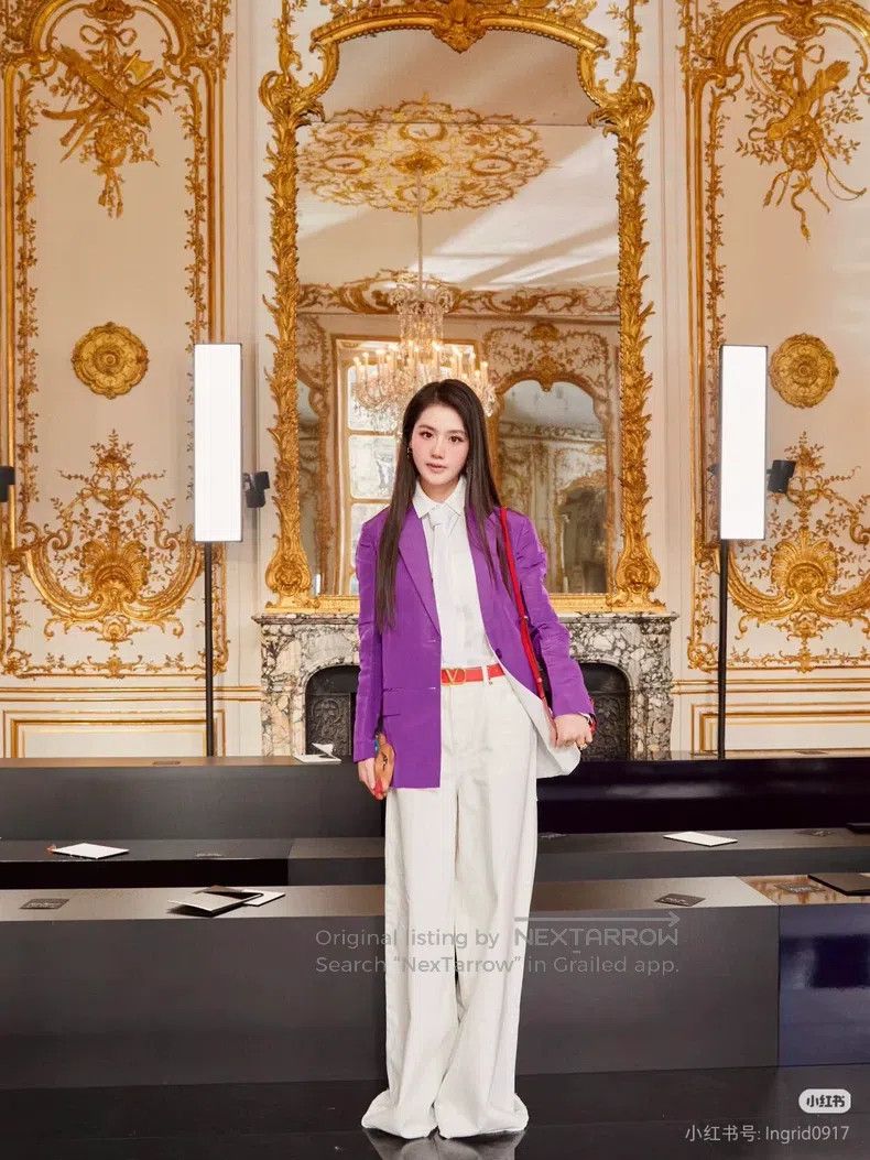 Valentino Valentino Purple blazer Size S / US 4 / IT 40 - 8 Thumbnail