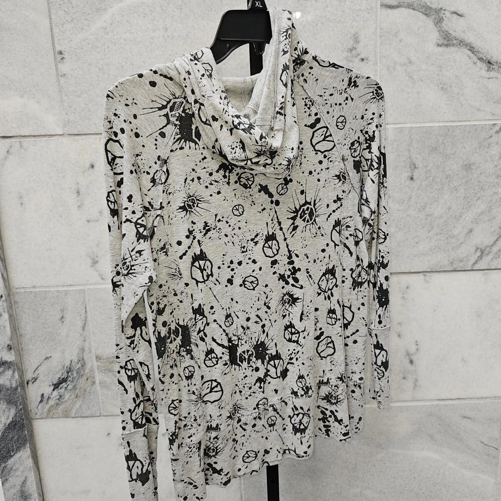 Other Women's Black and Grey Hoodie Size XL / US 12-14 / IT 48-50 - 7 Thumbnail
