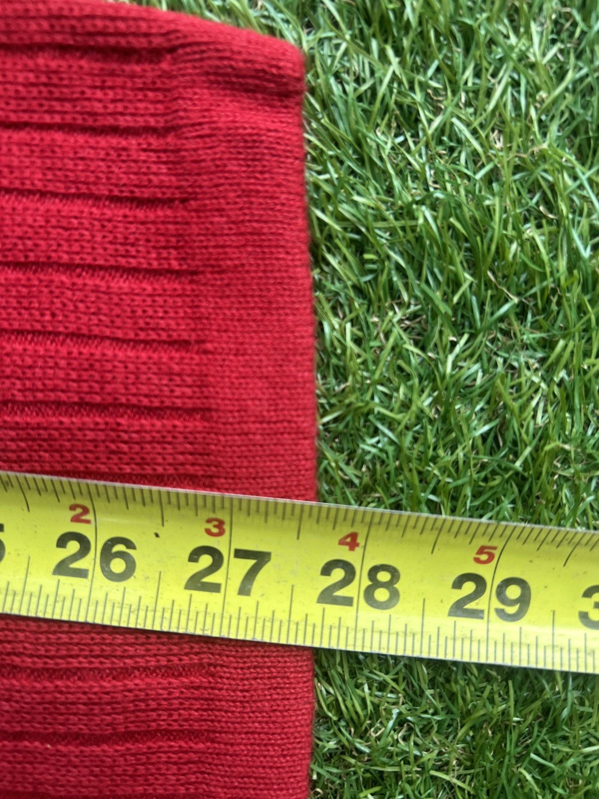 Aeropostale Vintage Aeropostale Red Rib Knit Sweater Size XL Size US XL / EU 56 / 4 - 5 Thumbnail