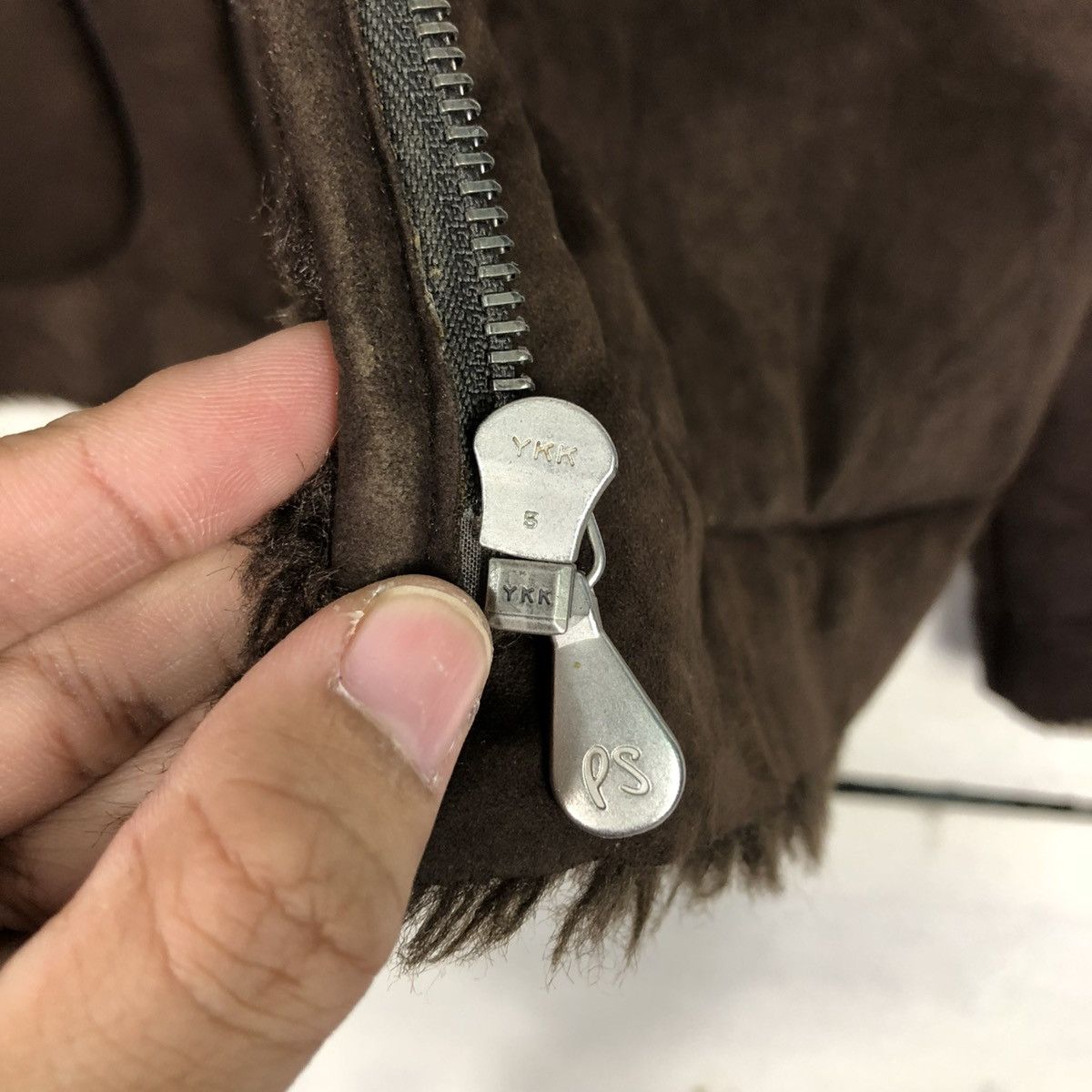Paul Smith 🔥VINTAGE SHEARLING BIKER JACKET BLANKET PAUL SMITH MINK FUR Size US M / EU 48-50 / 2 - 19 Thumbnail