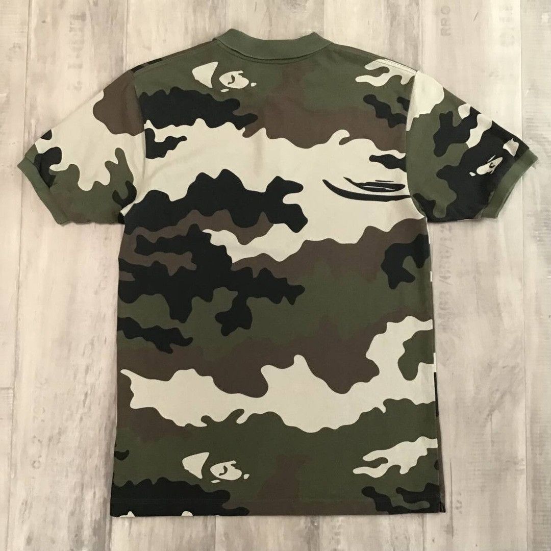Bape BAPE Woodland Camo Polo Shirt a bathing ape NIGO Size US M / EU 48-50 / 2 - 3 Thumbnail