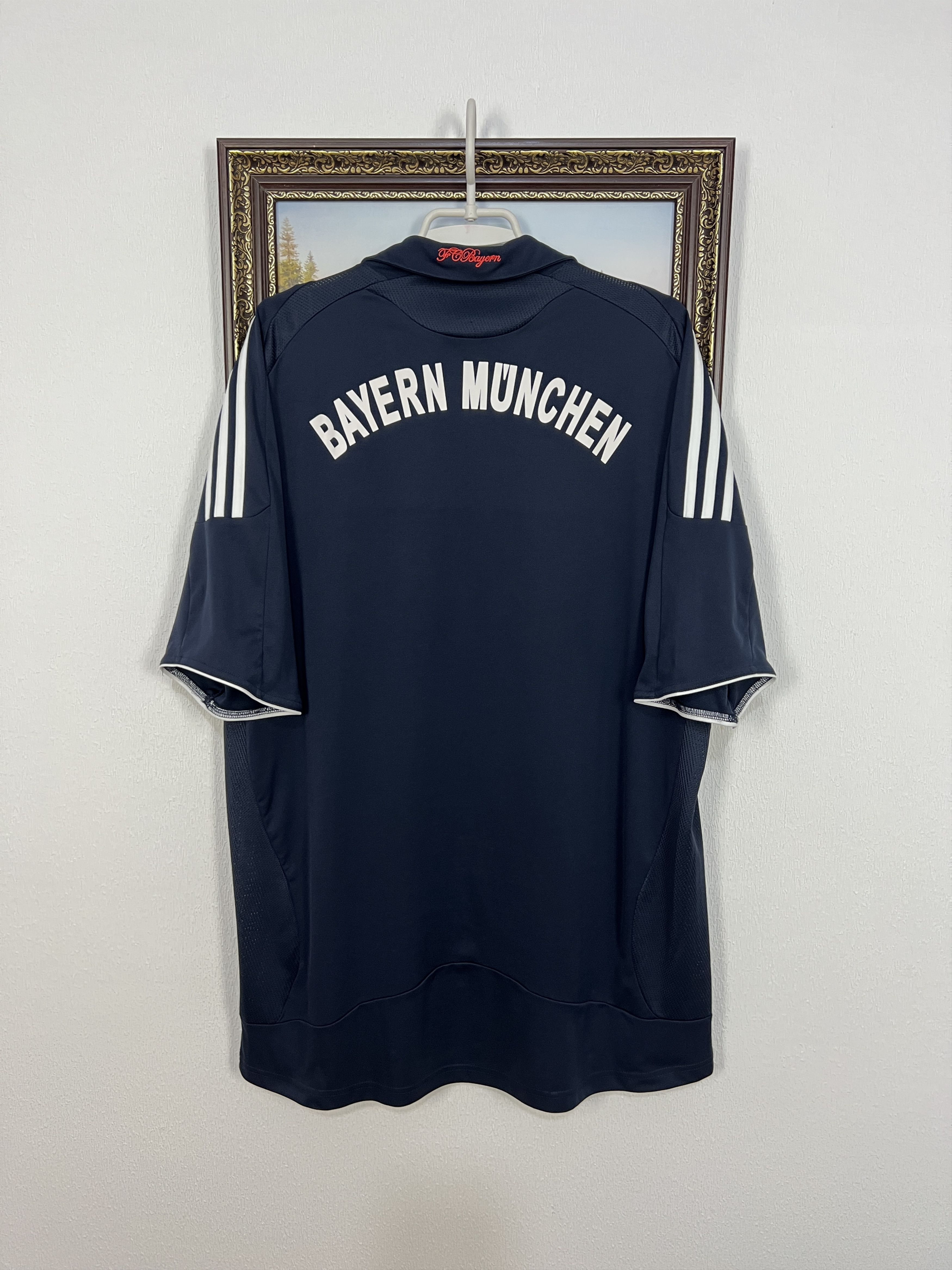 Adidas Bayern Munich Away football shirt 2008 Soccer Adidas Jersey Size US XXL / EU 58 / 5 - 15 Thumbnail