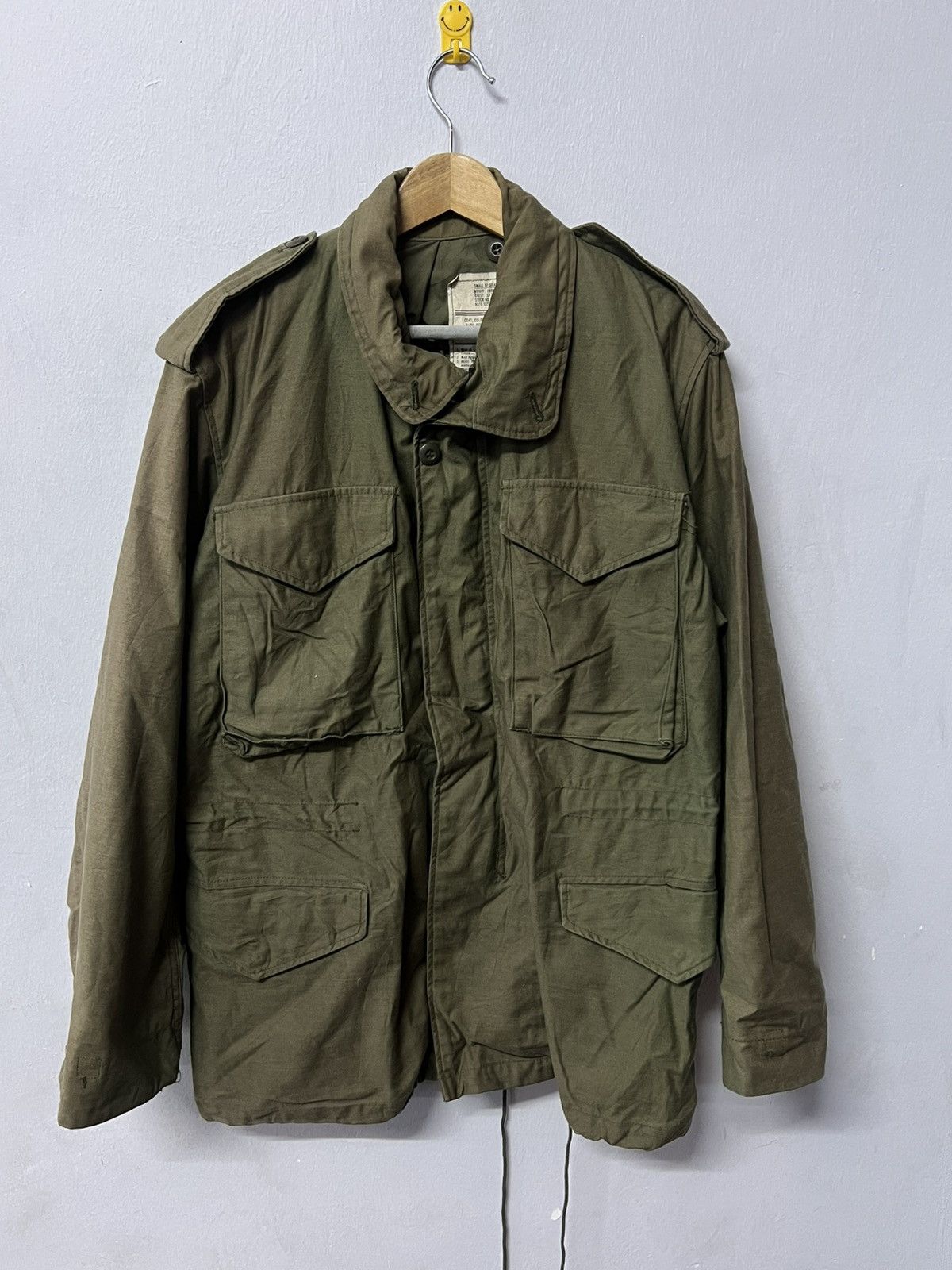 Alpha Industries VINTAGE AVIREX M-65 SUN FADED Size US M / EU 48-50 / 2 - 1 Thumbnail