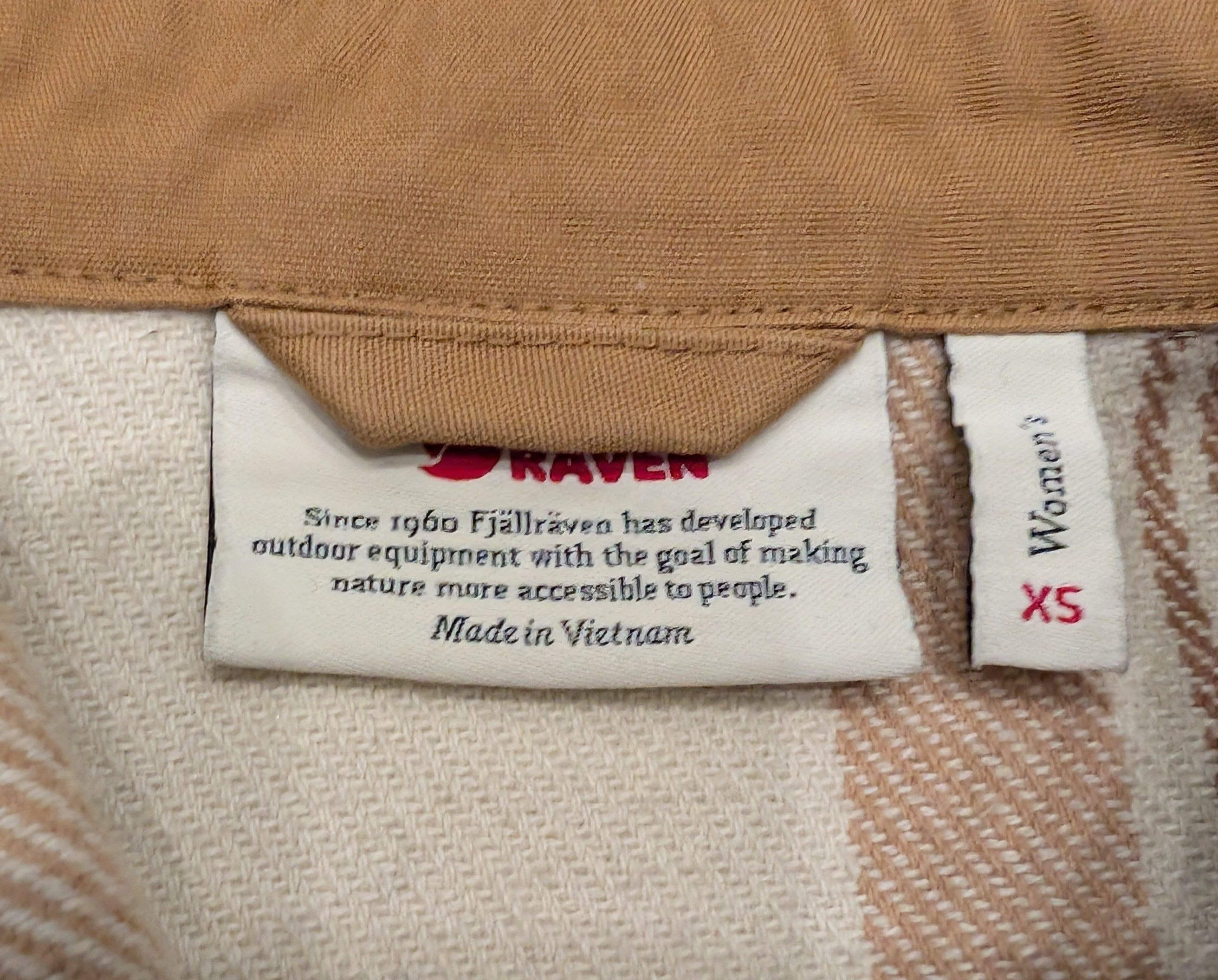 Fjallraven Fjallraven Singi Flannel Overshirt Chalk White Dune Beige Size XS / US 0-2 / IT 36-38 - 3 Thumbnail