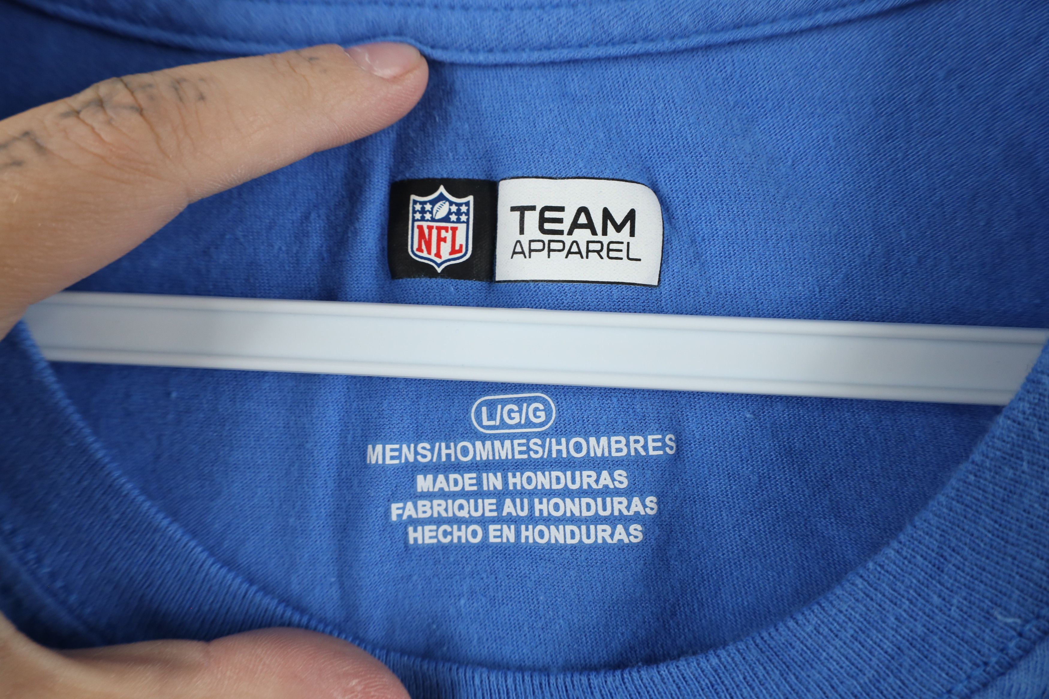 Vintage Vintage Spell Out Detroit Lions Football Long Sleeve T-Shirt Size US L / EU 52-54 / 3 - 5 Thumbnail