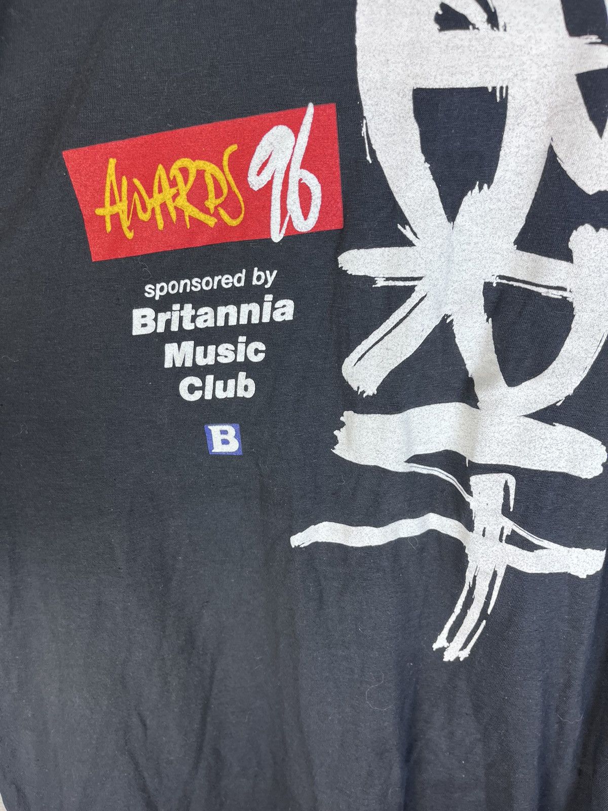 Fruit Of The Loom BRIT AWARDS 1996 vintage promo shirt XL rare BRITPOP OASIS 2 Size US XL / EU 56 / 4 - 6 Thumbnail
