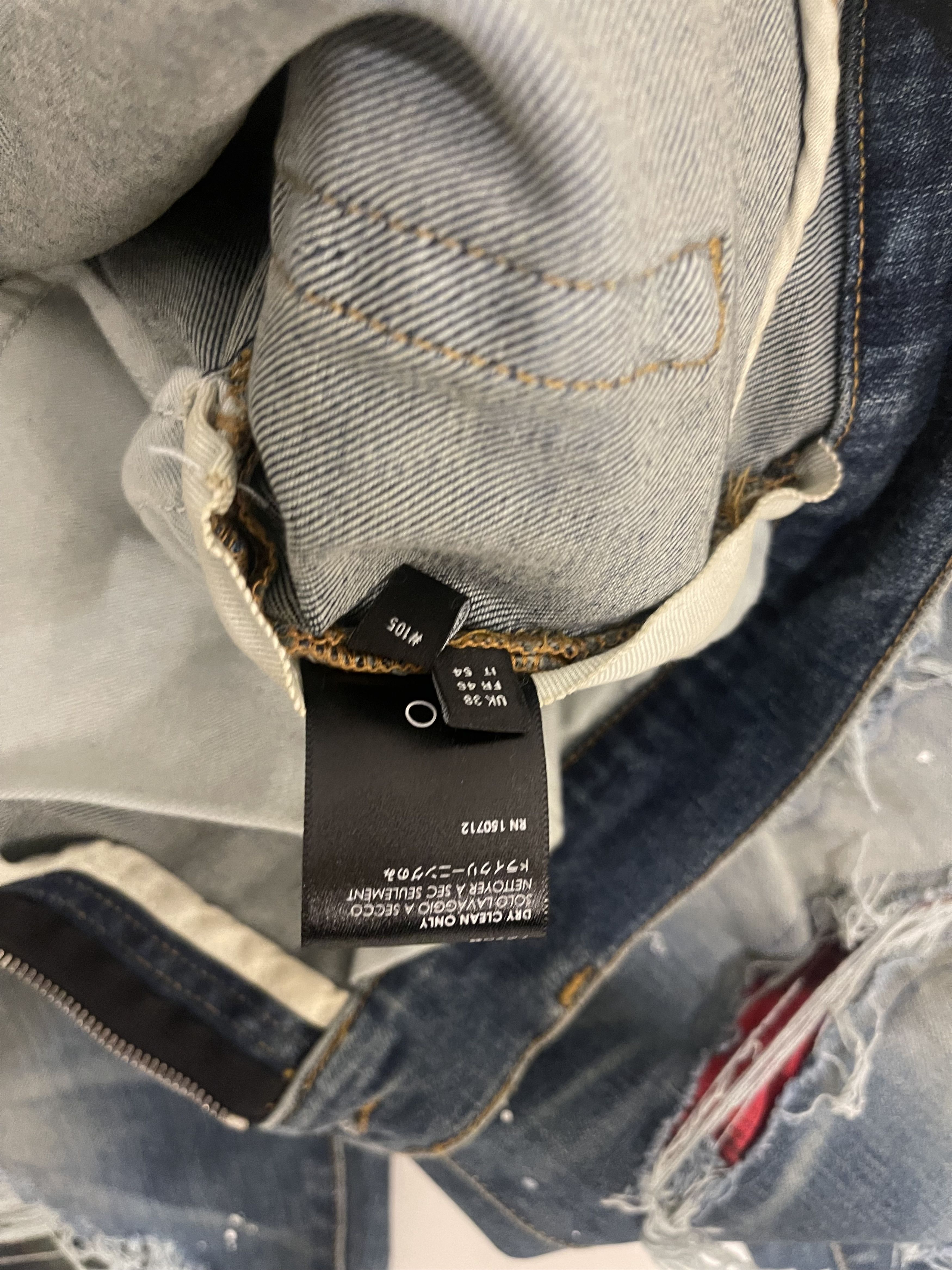 Amiri Amiri indigo art patch painted jeans Size US 38 / EU 54 - 8 Thumbnail