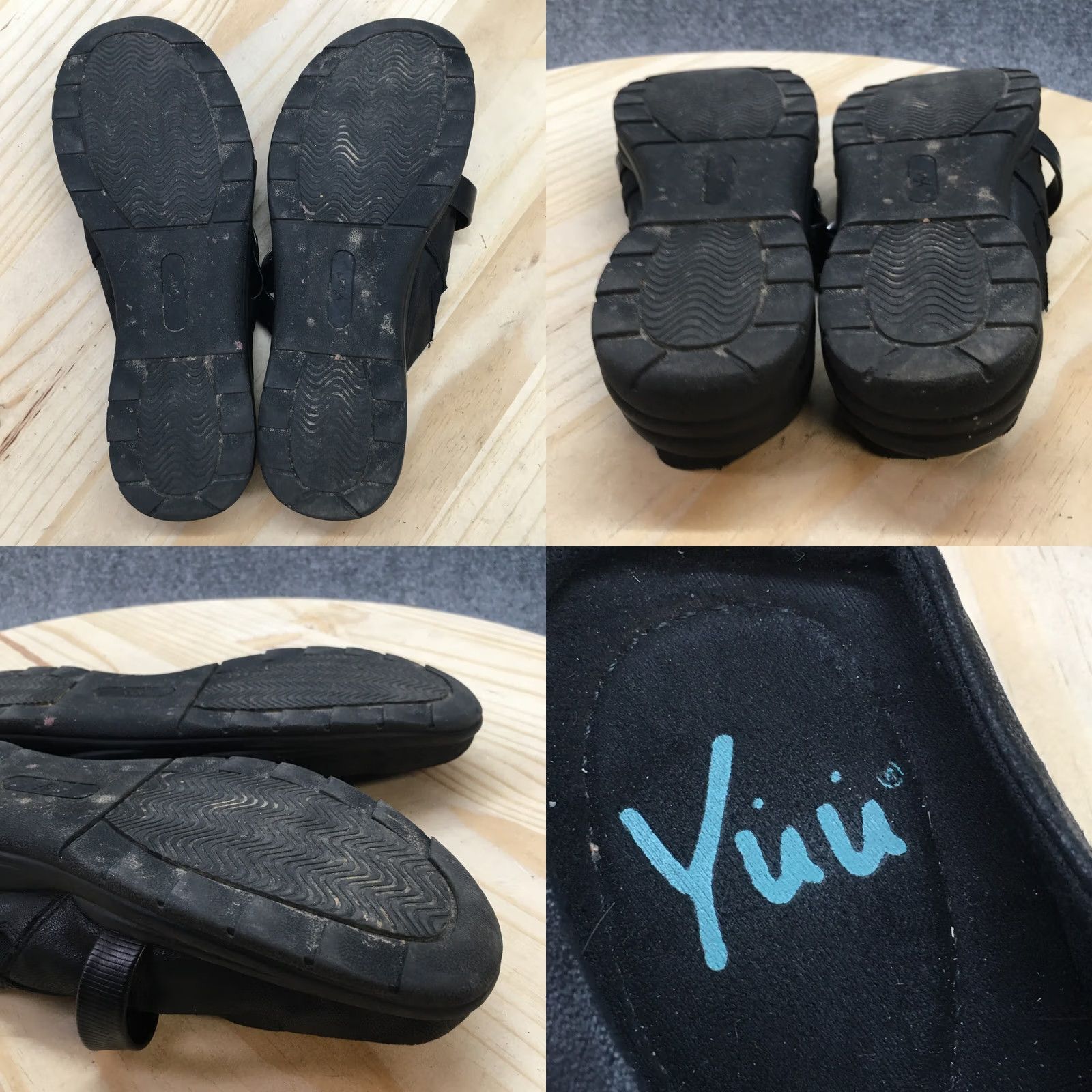 CLOSED Yuu Shoes Womens 8 Edaline Clogs Black Faux Leather Closed Toe Casual Low Top M Width Size M / US 6-8 / IT 42-44 - 8 Thumbnail