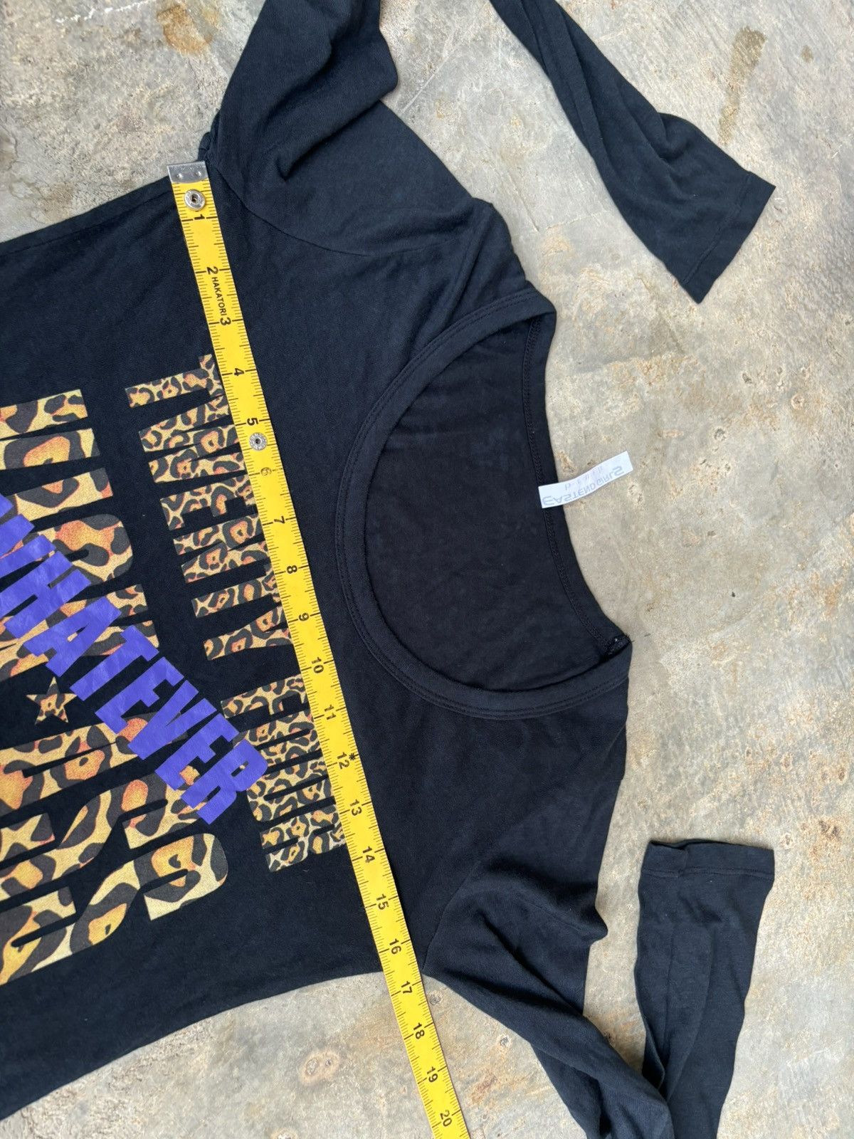 Hysteric Glamour × If Six Was Nine × Japanese Brand Y2k Eastend Girls Brush Ifsixwasnine style Longsleeve Size ONE SIZE - 6 Thumbnail