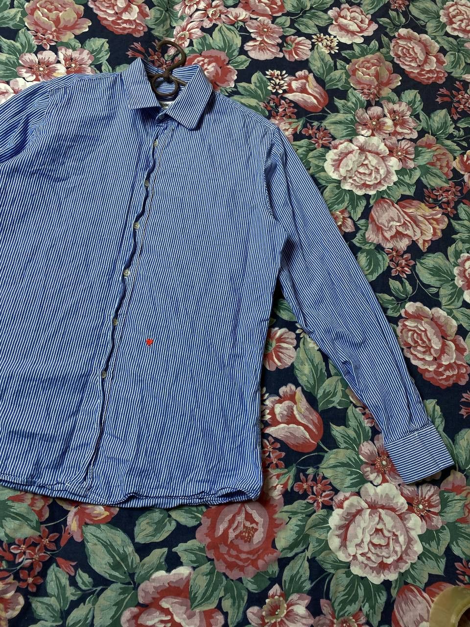 Moschino Moschino Striped Shirt Button Up Size M / US 6-8 / IT 42-44 - 15 Thumbnail