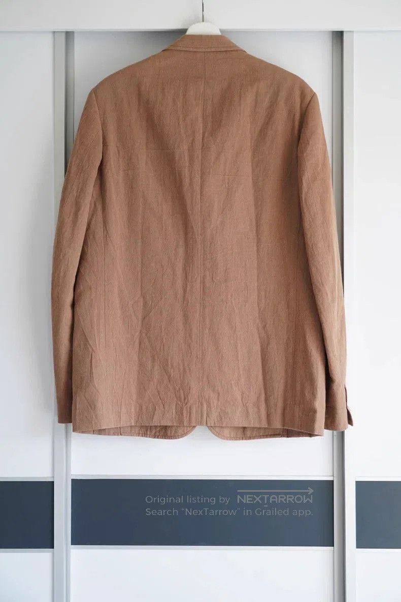 Yohji Yamamoto 01SS Persimmon Dyed Texture Suit.