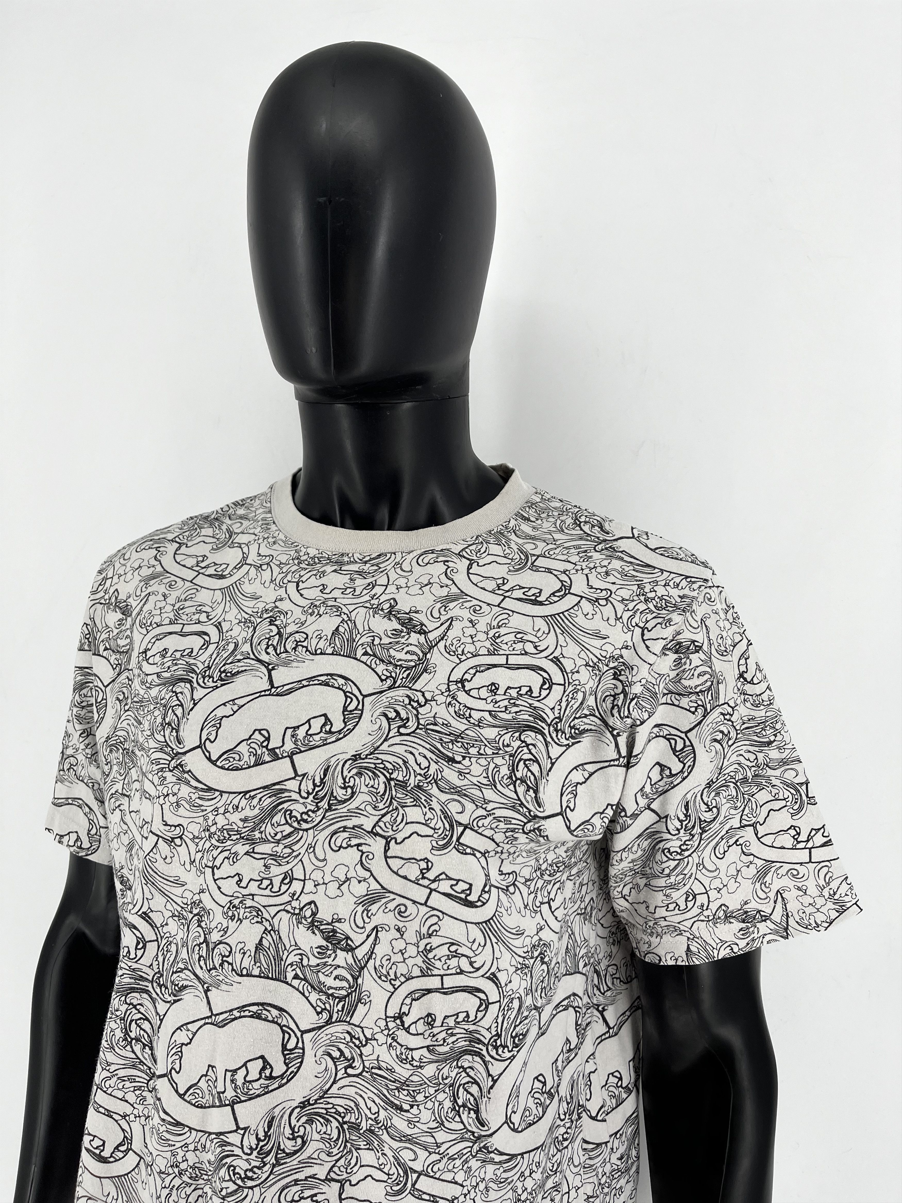 Ecko Unltd. Y2K Ecko Unltd Monogram Web Graphic Rap T Shirt Size US M / EU 48-50 / 2 - 8 Thumbnail