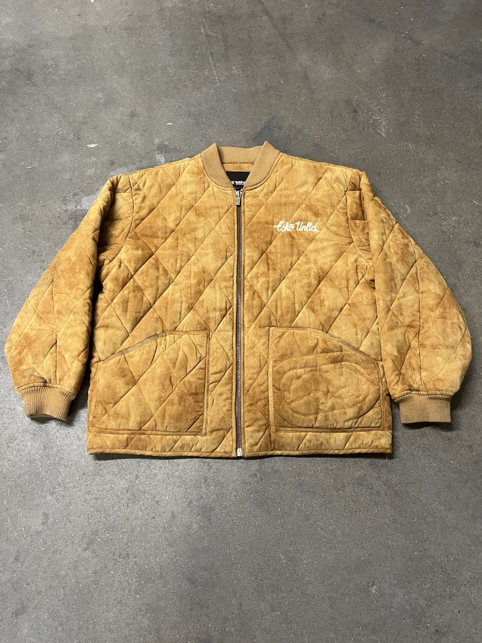 Ecko Unltd. × Vintage Vintage 2000s Ecko Unlimited Quilted Puffer Jacket Size XL Size US XL / EU 56 / 4 - 1 Thumbnail