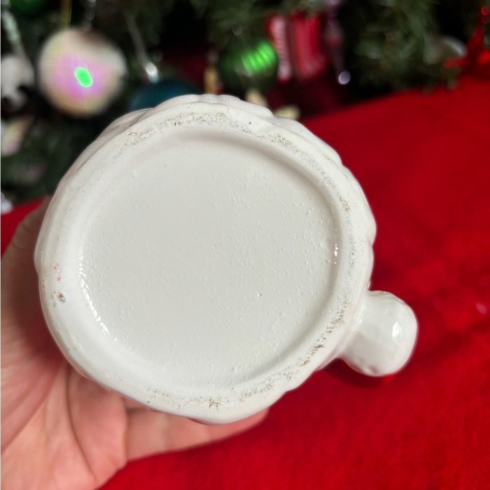 Designer Vintage Ceramic Santa Face Mug Size ONE SIZE - 5 Thumbnail