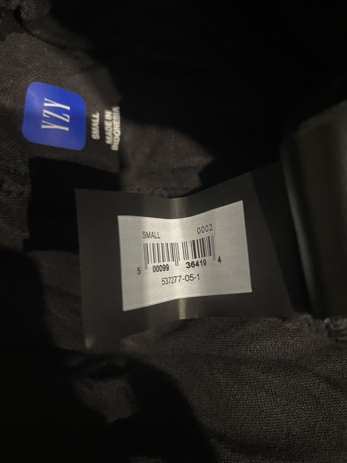 Yeezy Season Yeezy Gap Sateen Cargo Pants Poetic Black Size